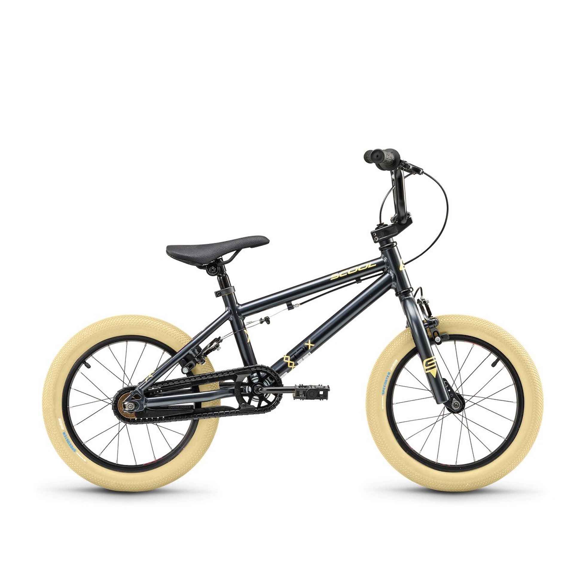 Scool XtriX mini 16-1 1-Speed BMX Dark Grey/Beige 2024 - 1/1