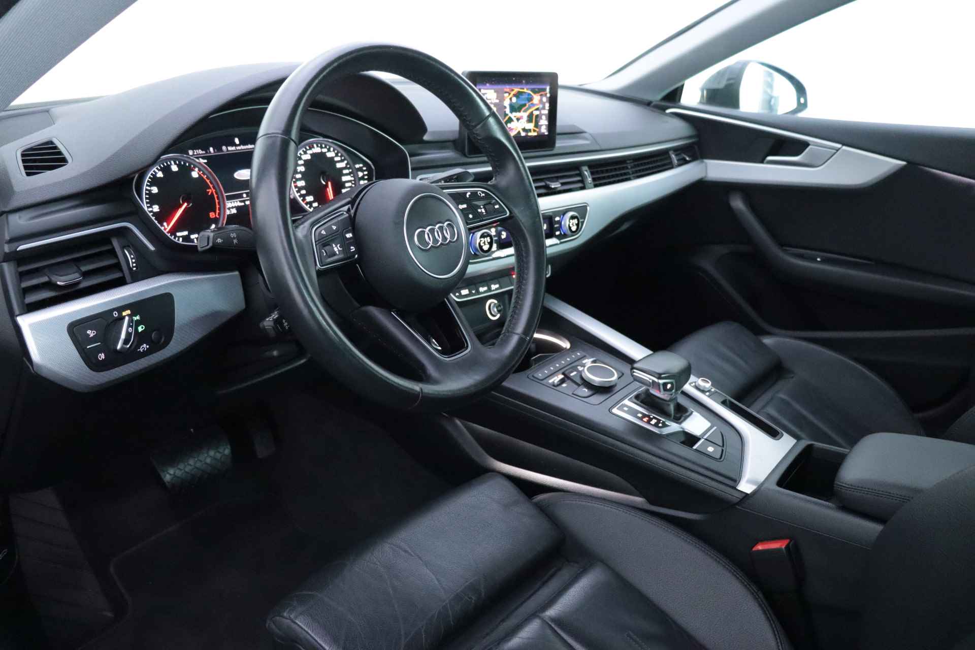 Audi A5 Sportback 40TFSI 190Pk S-Tr SPORT DESIGN FULL LED/NAVI/LEDER/SPORTSTOELEN/ADAPTIVE CRUISE/CLIMA/LMV 18'' - 16/26