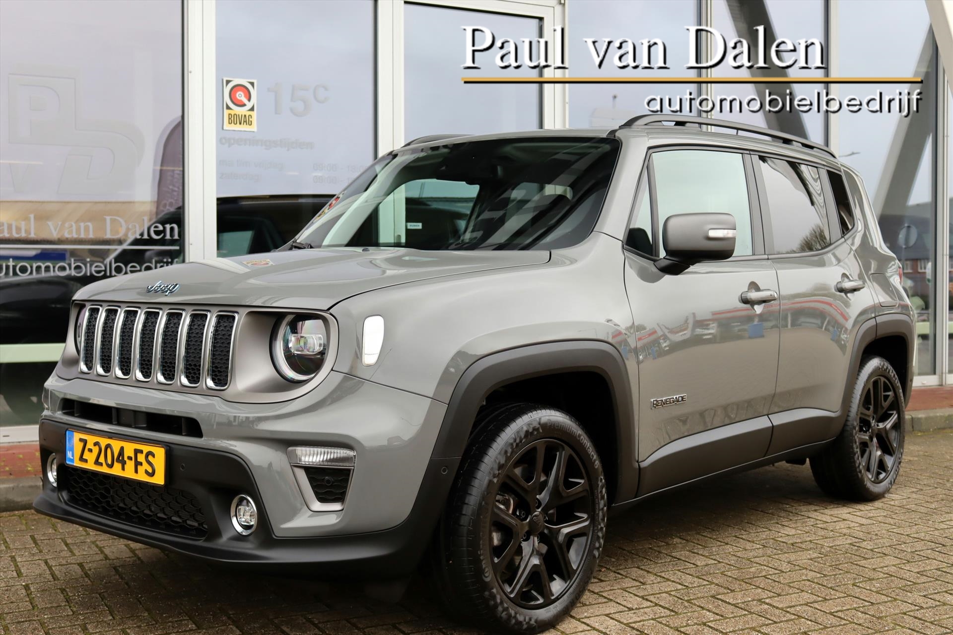 Jeep Renegade 1.3T 4XE 190PK PLUG-IN HYBRID 4WD ELECTRIC LIMITED E.D. Navi Carplay | Clima | Stuur/stoelverw. | Camera | Adapt.Cruise | Dodehoek | Keyless | 18 Inch bij viaBOVAG.nl