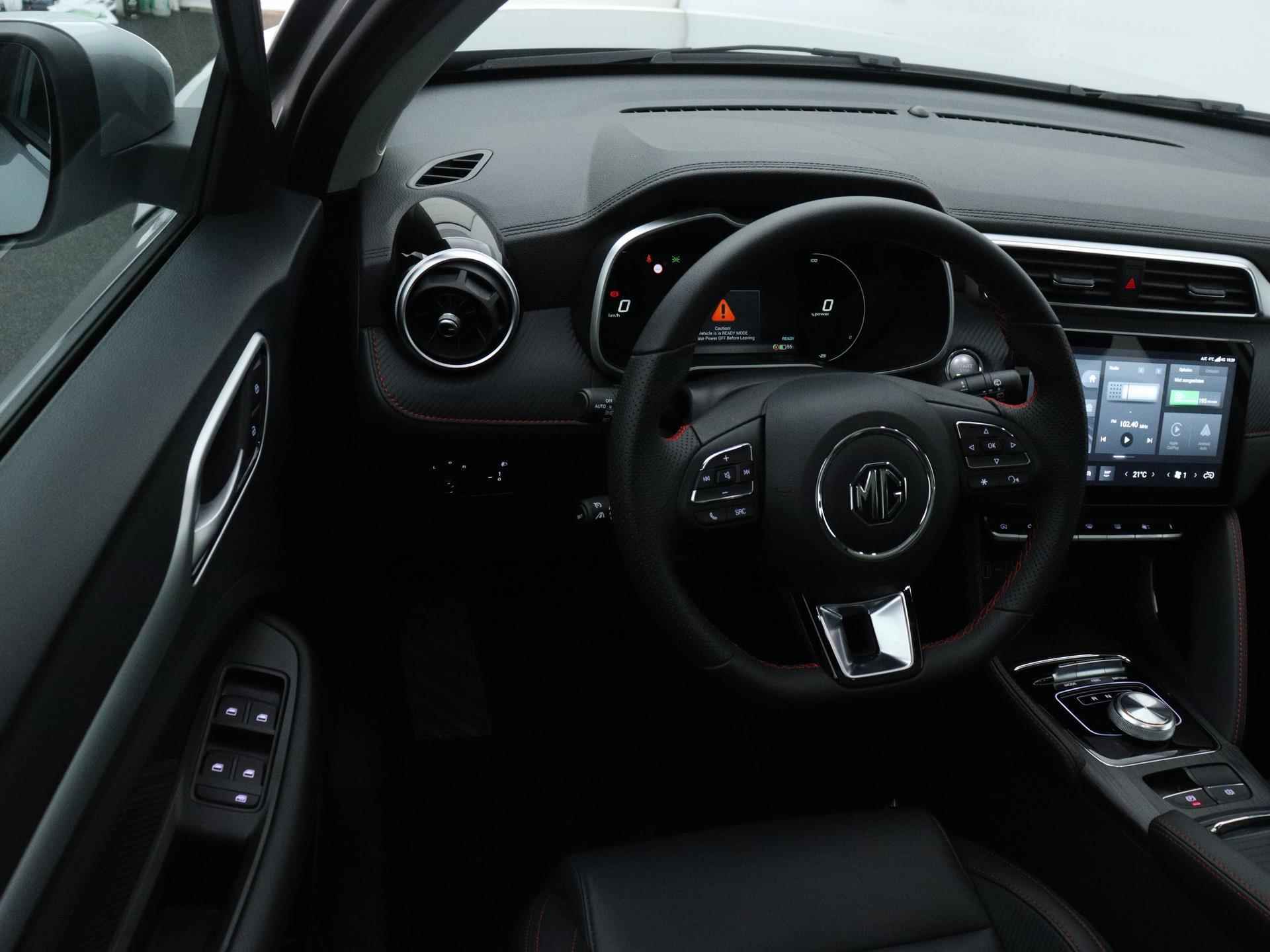 MG ZS EV Long Range Luxury 70 kWh | WLTP 440KM | Panorama/Schuif-Kanteldak | 360° Cam | ACC | Navigatie | DAB | 17"LMV | Stoel Verwarming | - 3/20
