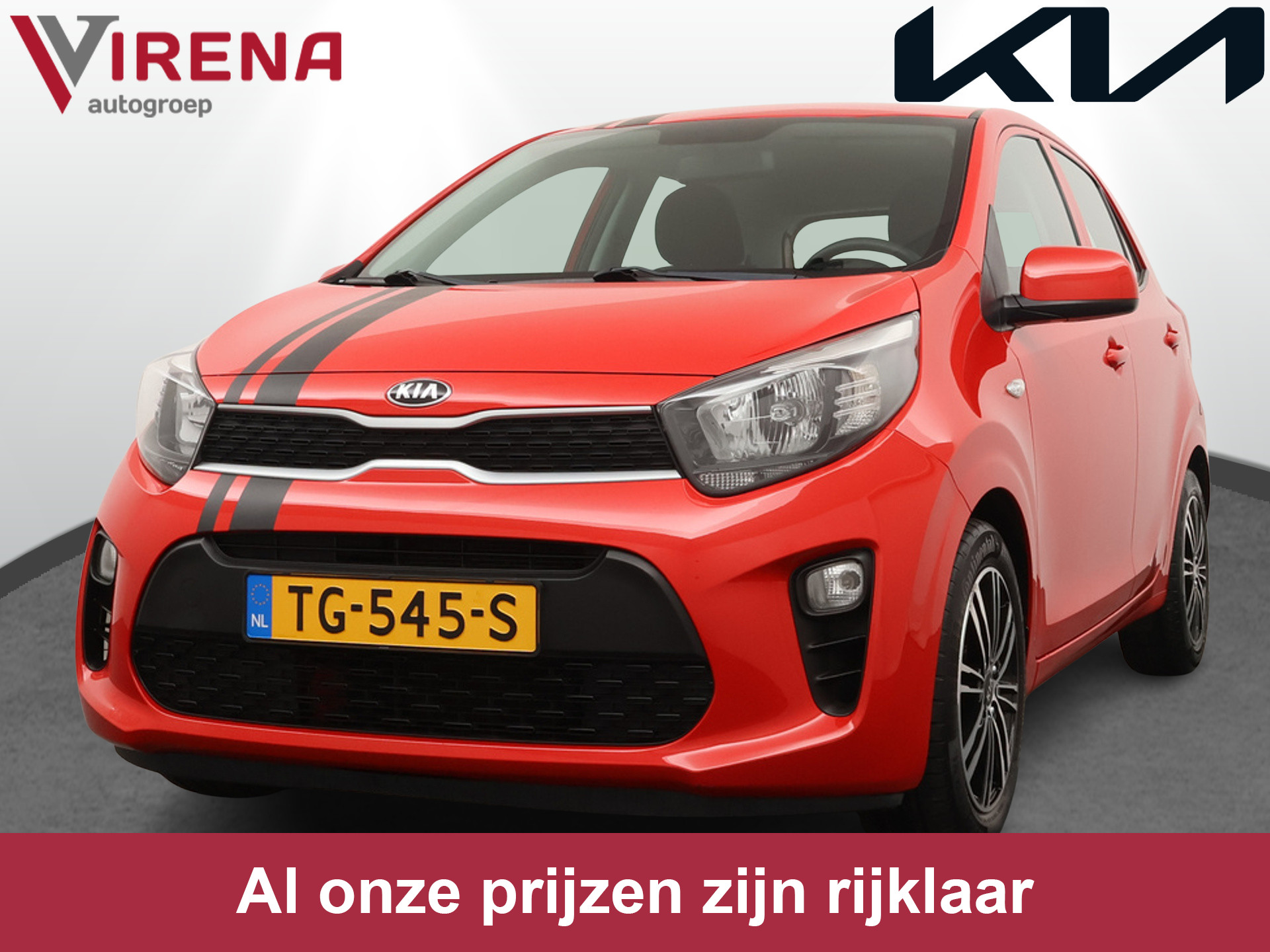 Kia Picanto 1.0 CVVT EconomyPlusLine - Airco - Electrische ramen - Bluetooth - All-Season banden - 12 maanden BOVAG garantie -