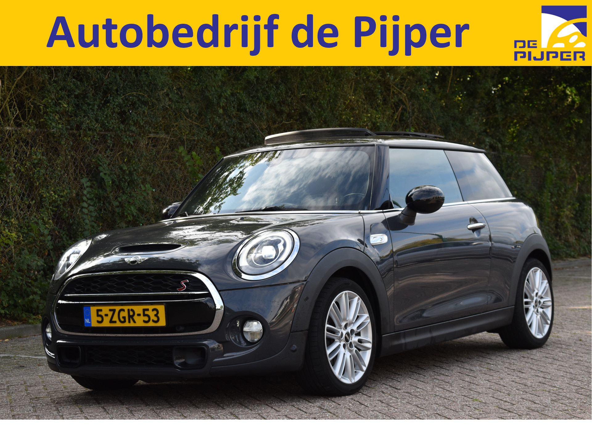 MINI 2.0 Cooper S 192 pk | NL-Auto | Open dak | Keyless | Headup | Leder | Stoelverw | PDC | Xenon/LED