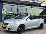 Volkswagen Eos 2.0-16v FSI El.Schuif-Panorama Navi Bluetooth Leder Clima Park.Sens Stoelverw. 17" LM-Velgen