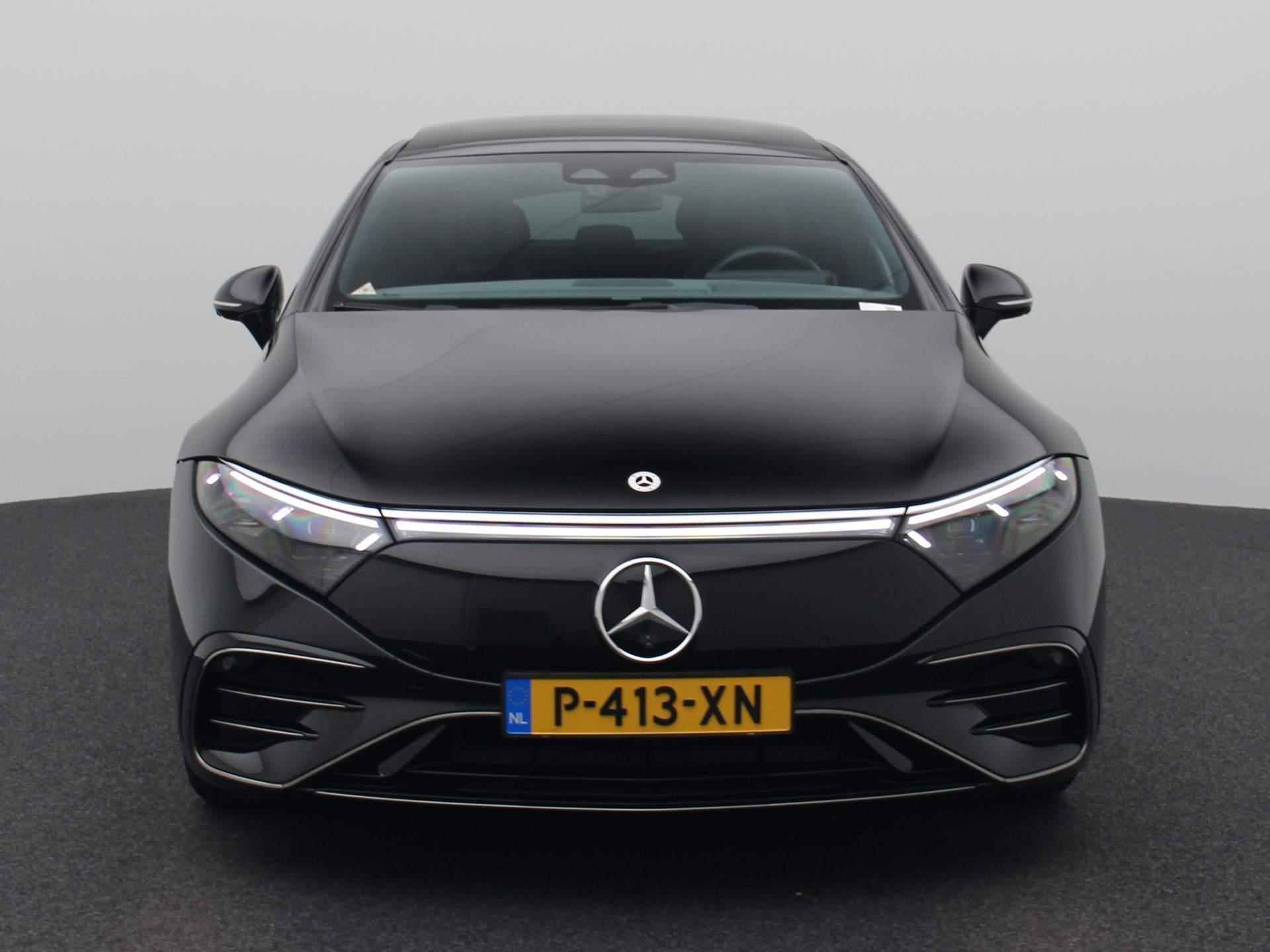 Mercedes-Benz EQS 450+ AMG Line 108 kWh | Leder Interieur | Camera's | Schuifdak | Achterasbesturing | Inklapbare Trekhaak | Memory Seats | Burmester Audio | Stoelverwarming | 21'' | - 3/68