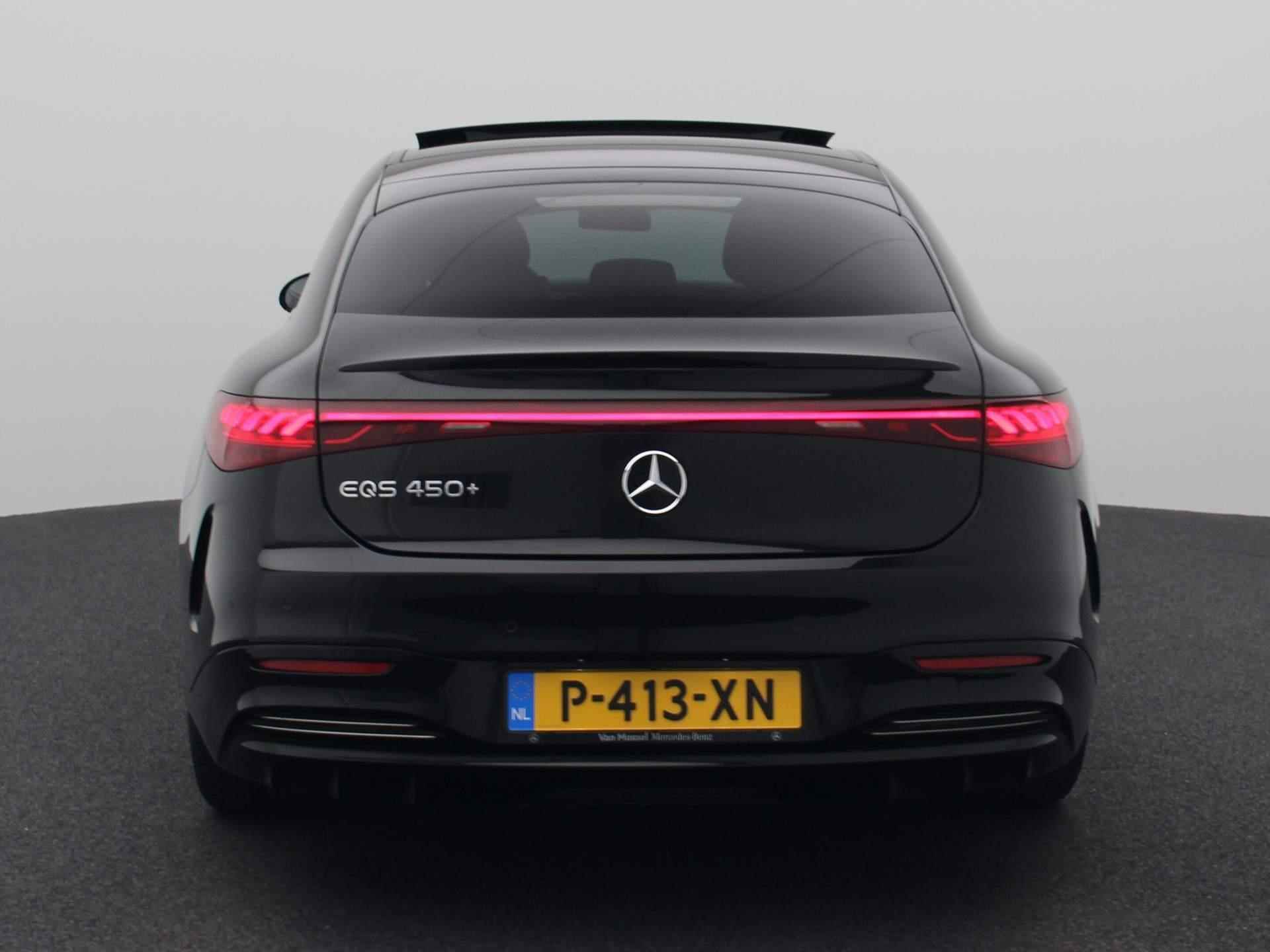 Mercedes-Benz EQS 450+ AMG Line 108 kWh | Leder Interieur | Camera's | Schuifdak | Achterasbesturing | Inklapbare Trekhaak | Memory Seats | Burmester Audio | Stoelverwarming | 21'' | - 5/68
