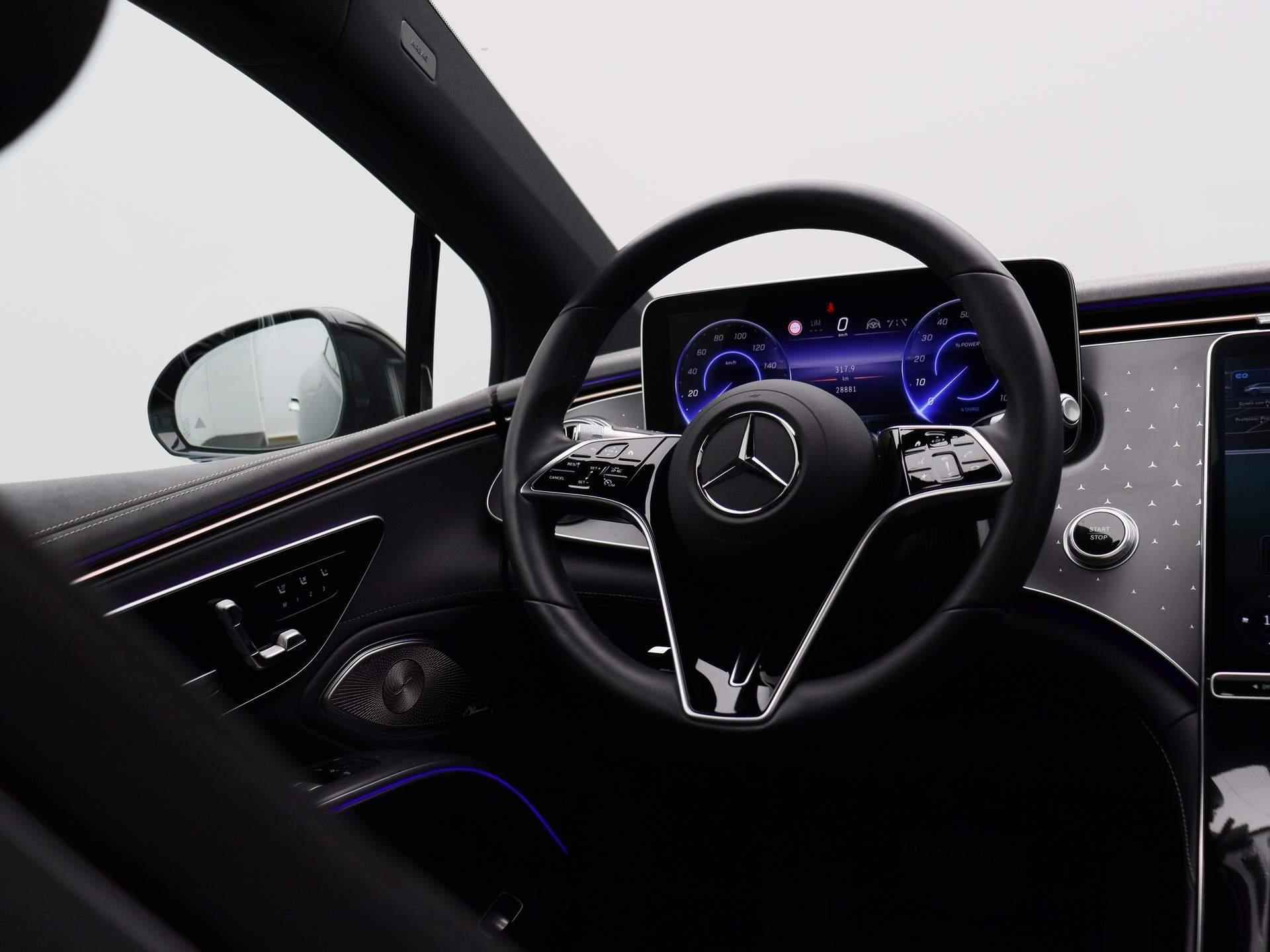 Mercedes-Benz EQS 450+ AMG Line 108 kWh | Leder Interieur | Camera's | Schuifdak | Achterasbesturing | Inklapbare Trekhaak | Memory Seats | Burmester Audio | Stoelverwarming | 21'' | - 10/68