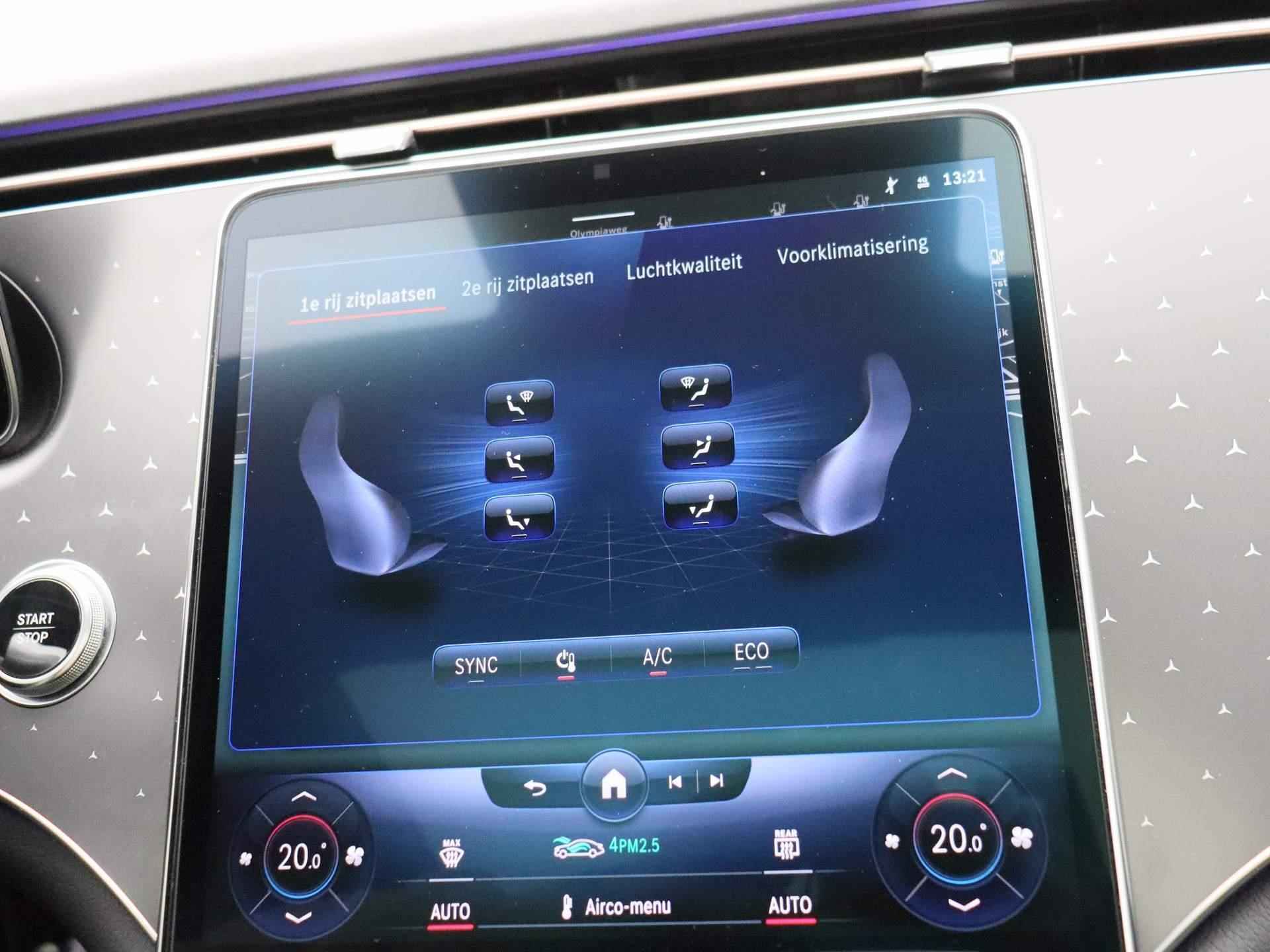 Mercedes-Benz EQS 450+ AMG Line 108 kWh | Leder Interieur | Camera's | Schuifdak | Achterasbesturing | Inklapbare Trekhaak | Memory Seats | Burmester Audio | Stoelverwarming | 21'' | - 22/68