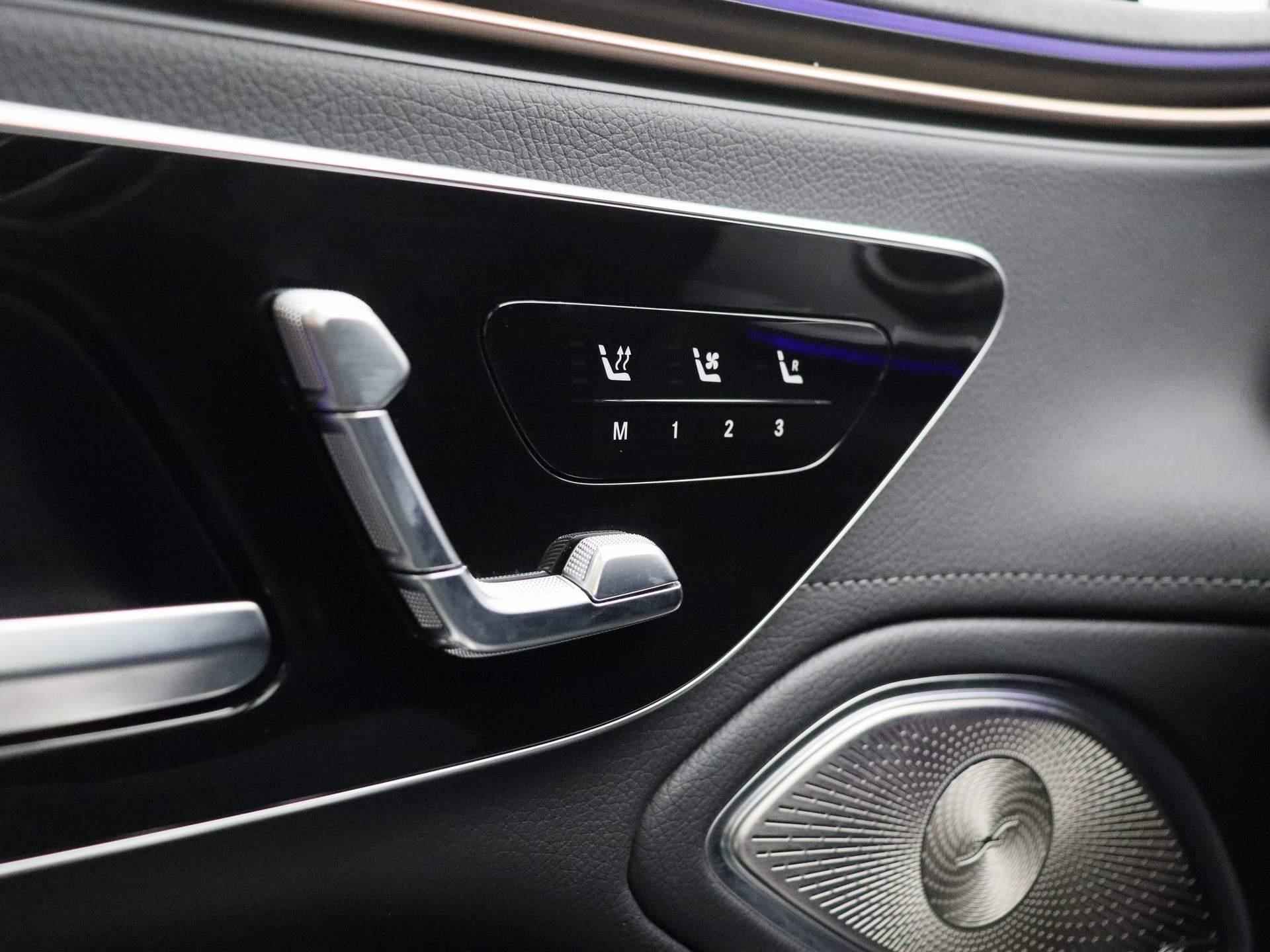 Mercedes-Benz EQS 450+ AMG Line 108 kWh | Leder Interieur | Camera's | Schuifdak | Achterasbesturing | Inklapbare Trekhaak | Memory Seats | Burmester Audio | Stoelverwarming | 21'' | - 31/68