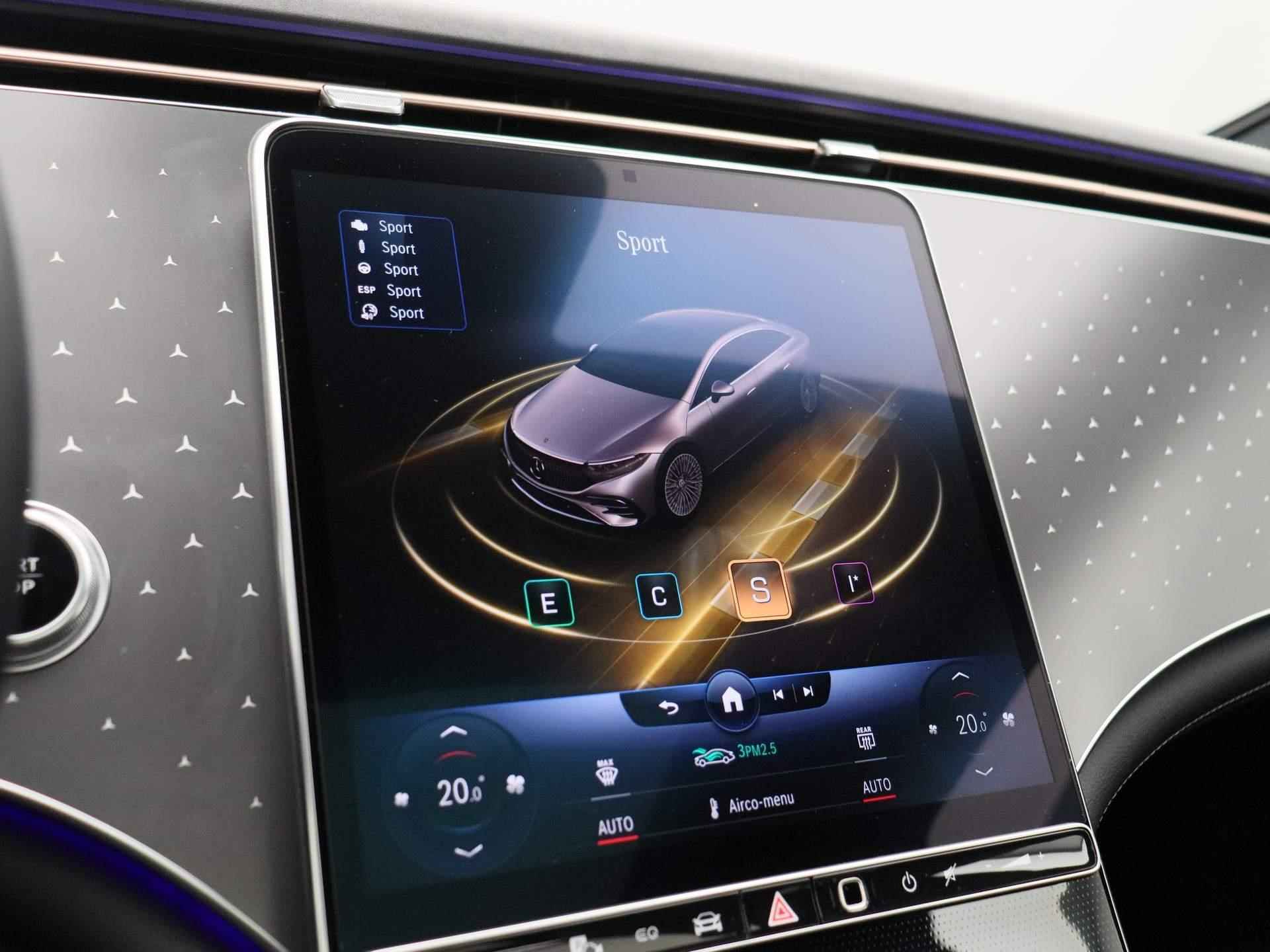 Mercedes-Benz EQS 450+ AMG Line 108 kWh | Leder Interieur | Camera's | Schuifdak | Achterasbesturing | Inklapbare Trekhaak | Memory Seats | Burmester Audio | Stoelverwarming | 21'' | - 35/68