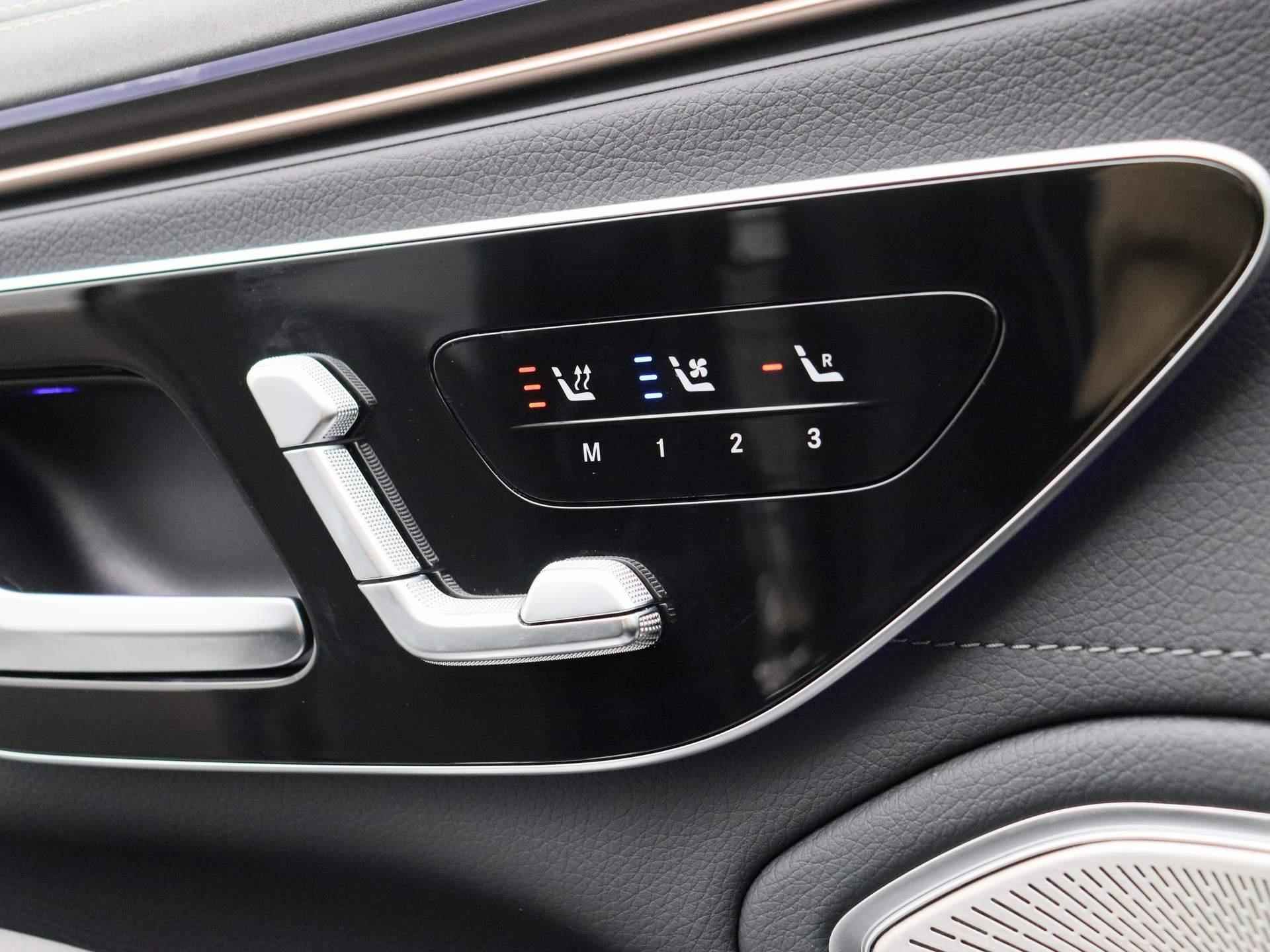 Mercedes-Benz EQS 450+ AMG Line 108 kWh | Leder Interieur | Camera's | Schuifdak | Achterasbesturing | Inklapbare Trekhaak | Memory Seats | Burmester Audio | Stoelverwarming | 21'' | - 44/68