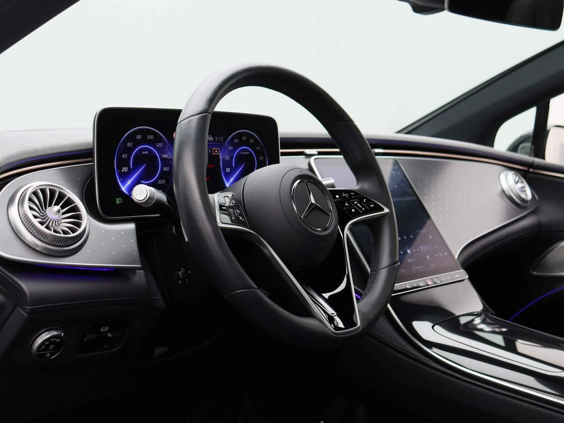 Mercedes-Benz EQS 450+ AMG Line 108 kWh | Leder Interieur | Camera's | Schuifdak | Achterasbesturing | Inklapbare Trekhaak | Memory Seats | Burmester Audio | Stoelverwarming | 21'' | - 46/68