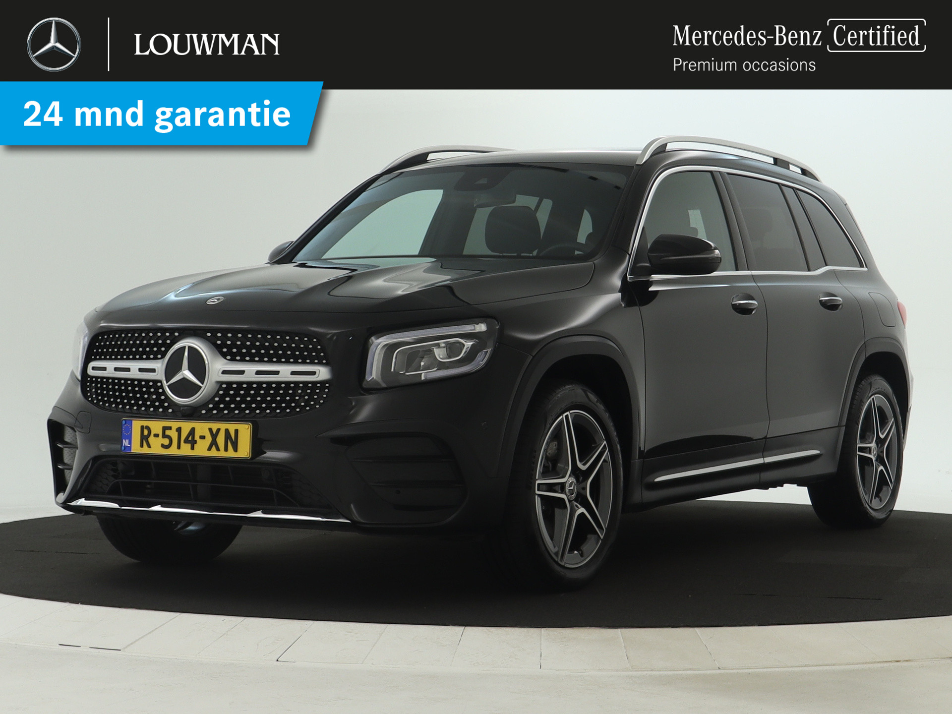 Mercedes-Benz GLB 180 AMG Line 7p. | AMG Styling | Achteruitrijcamera | Keyless go | Spiegelpakket | Sfeerverlichting | Inclusief 24 maanden MB Certified garantie voor Europa.