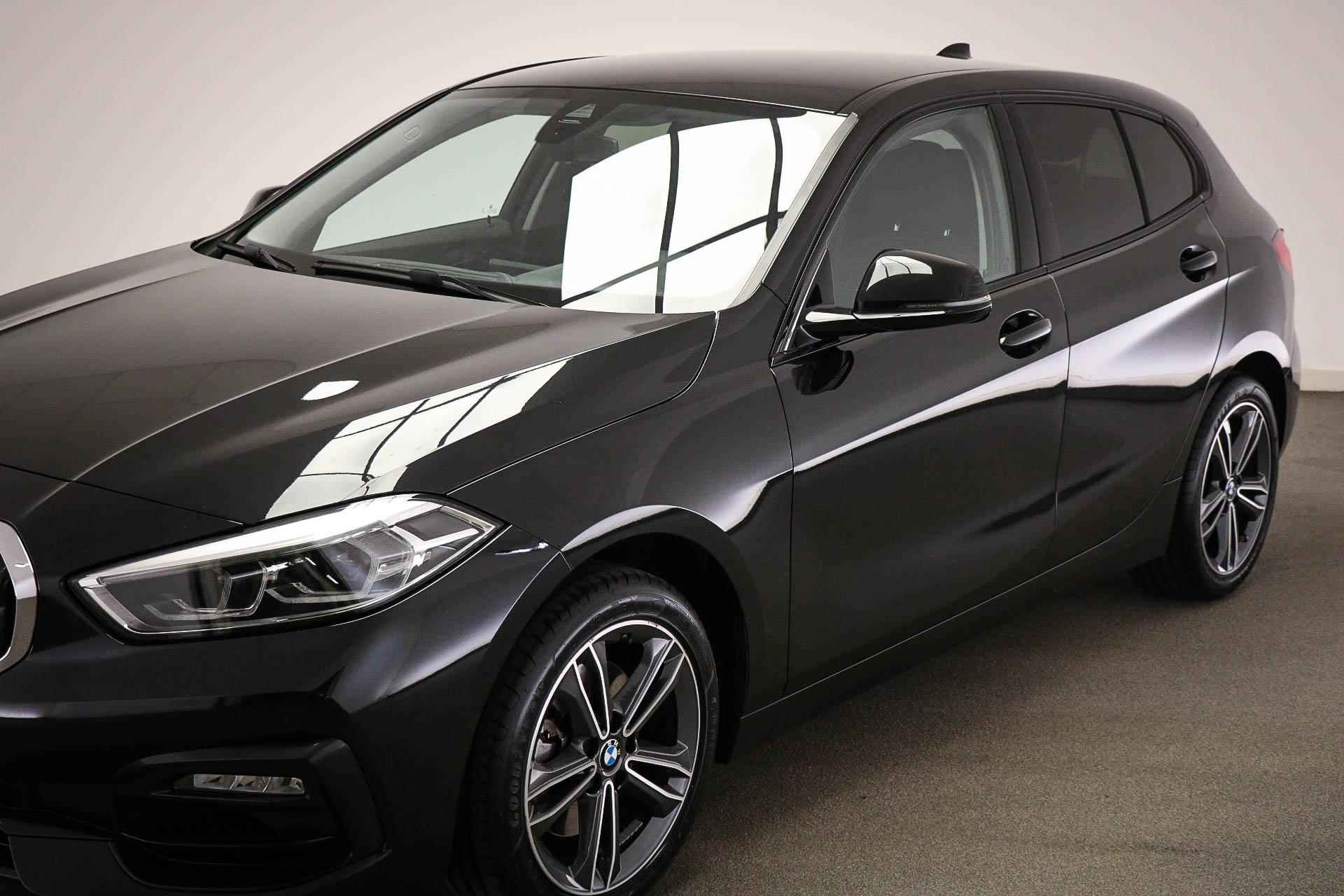 BMW 1-serie 118i Executive Sportline | LED | CLIMA | HALF LEDER | CRUISE | NAVI | DAB | APPLE | PDC | 17" | DEALER ONDERHOUDEN | M-sport | - 13/52