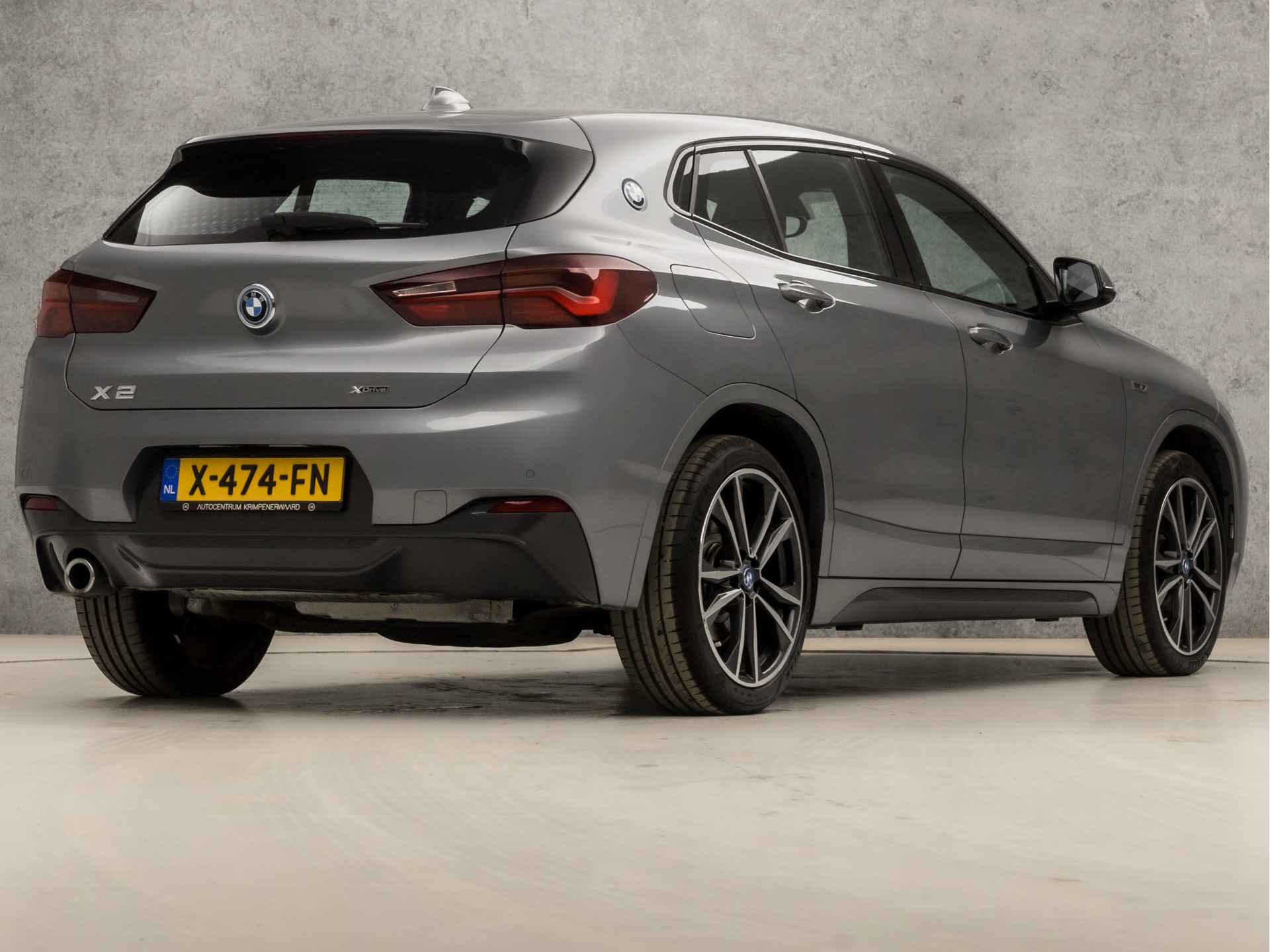 BMW X2 xDrive25e High Executive M Sport 221Pk Automaat (GROOT NAVI, M PAKKET, STOELVERWARMING, LEDER, ELEK ACHTERKLEP, DIGITAL COCKPIT, SPORTSTOELEN, DAB+, CRUISE, NIEUWSTAAT) - 5/42