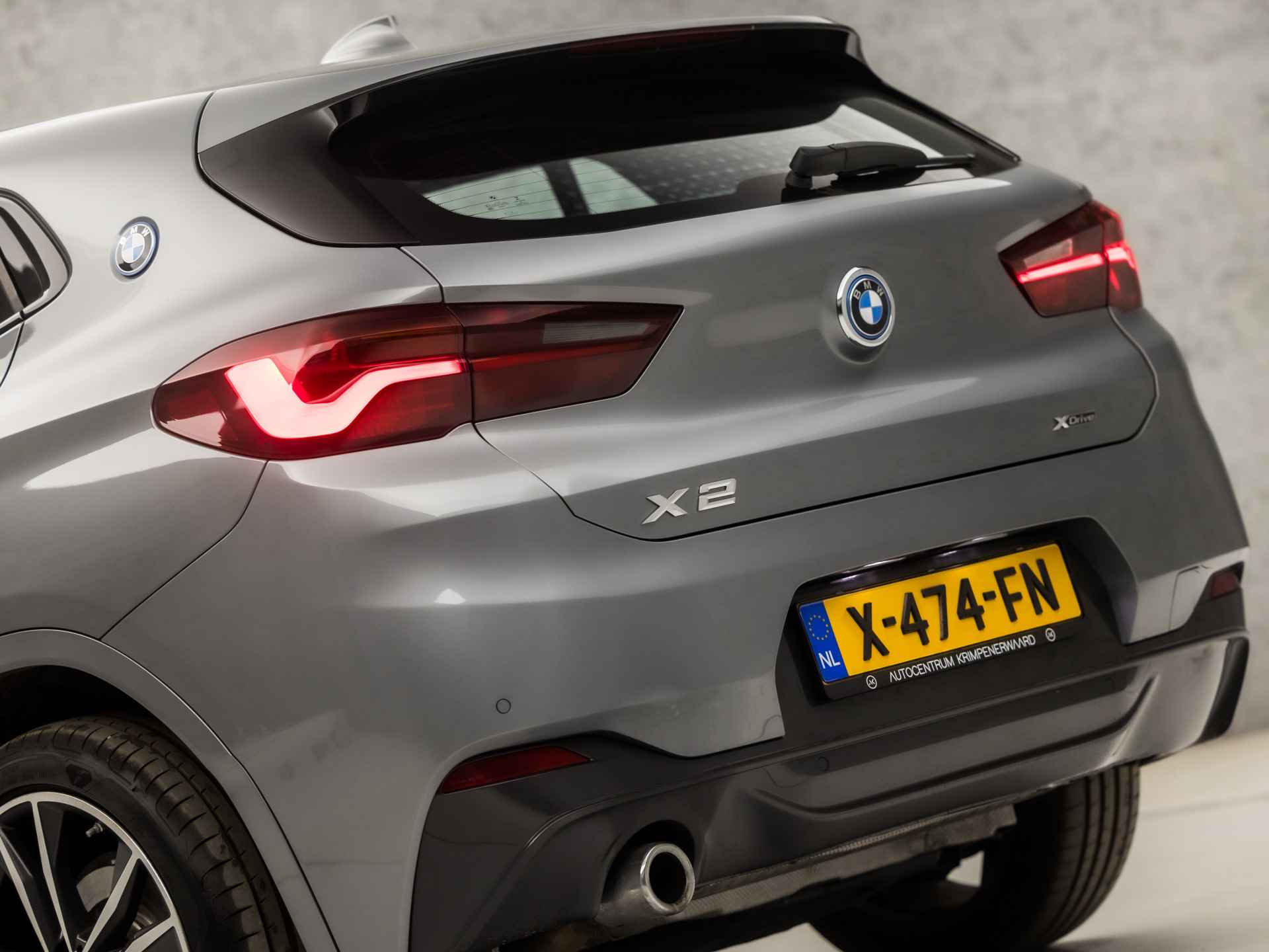 BMW X2 xDrive25e High Executive M Sport 221Pk Automaat (GROOT NAVI, M PAKKET, STOELVERWARMING, LEDER, ELEK ACHTERKLEP, DIGITAL COCKPIT, SPORTSTOELEN, DAB+, CRUISE, NIEUWSTAAT) - 14/42