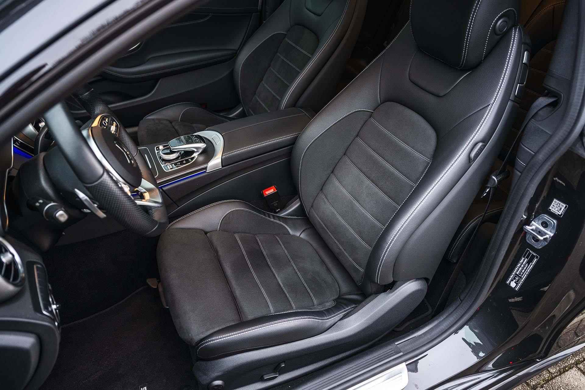Mercedes-Benz C-klasse 200 Coupé AMG Night Premium Plus | Panoramadak | Burmester sound | 360° Camera | Apple CarPlay | Keyless | Head Up display | - 13/32