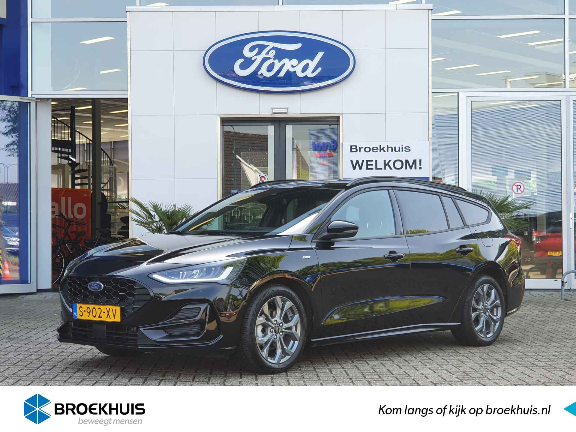Ford Focus Wagon 1.0 Hybrid ST-Line | Achteruitrijcamera | Winter Pack | Cruise Control | Parkeersensoren - 1/35