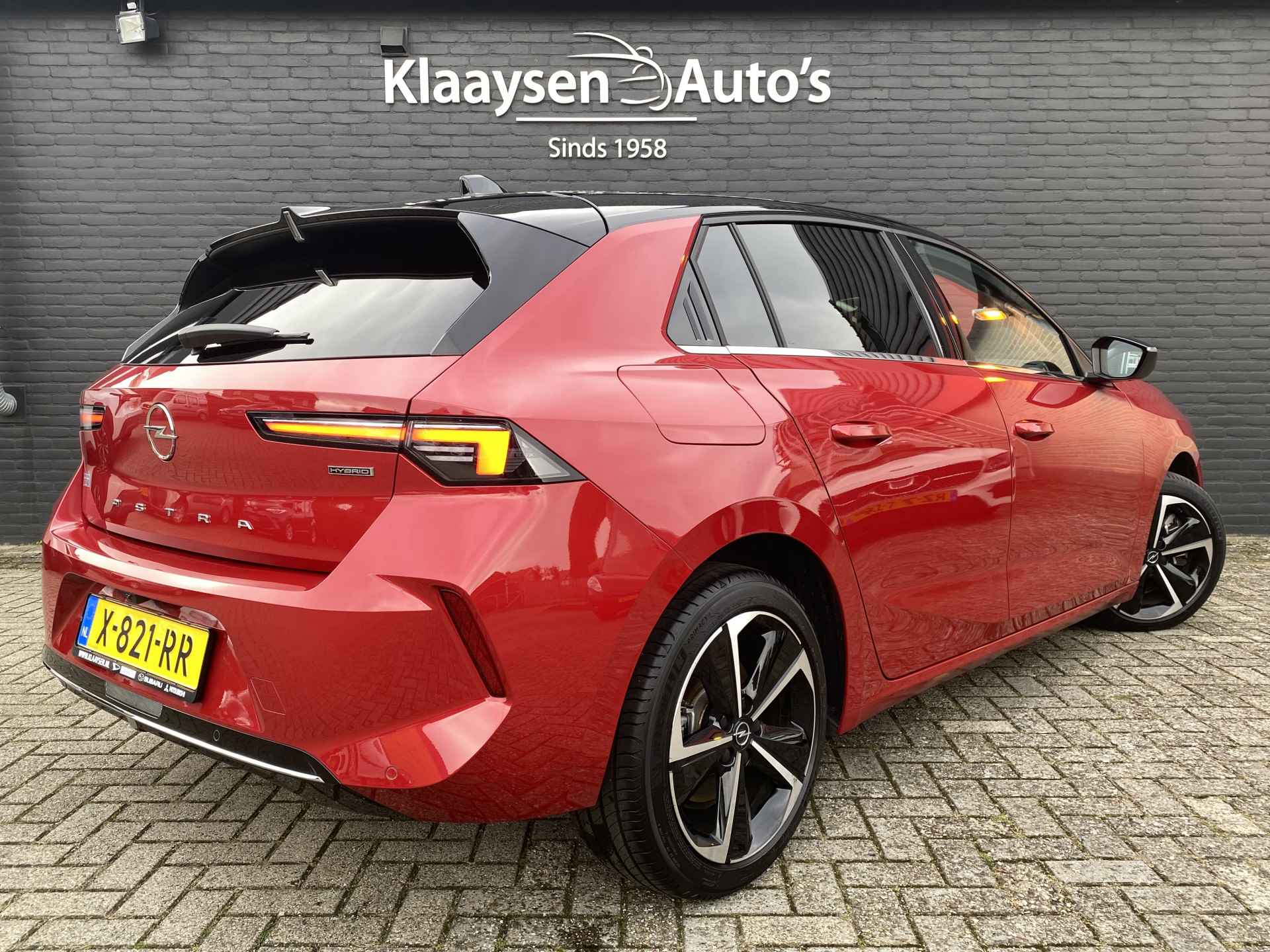 Opel Astra 1.6 Hybrid 180 pk Edition AUT. | 1e eigenaar | apple carplay/android auto | adaptieve cruise | two tone kleur | incl. BTW - 6/42