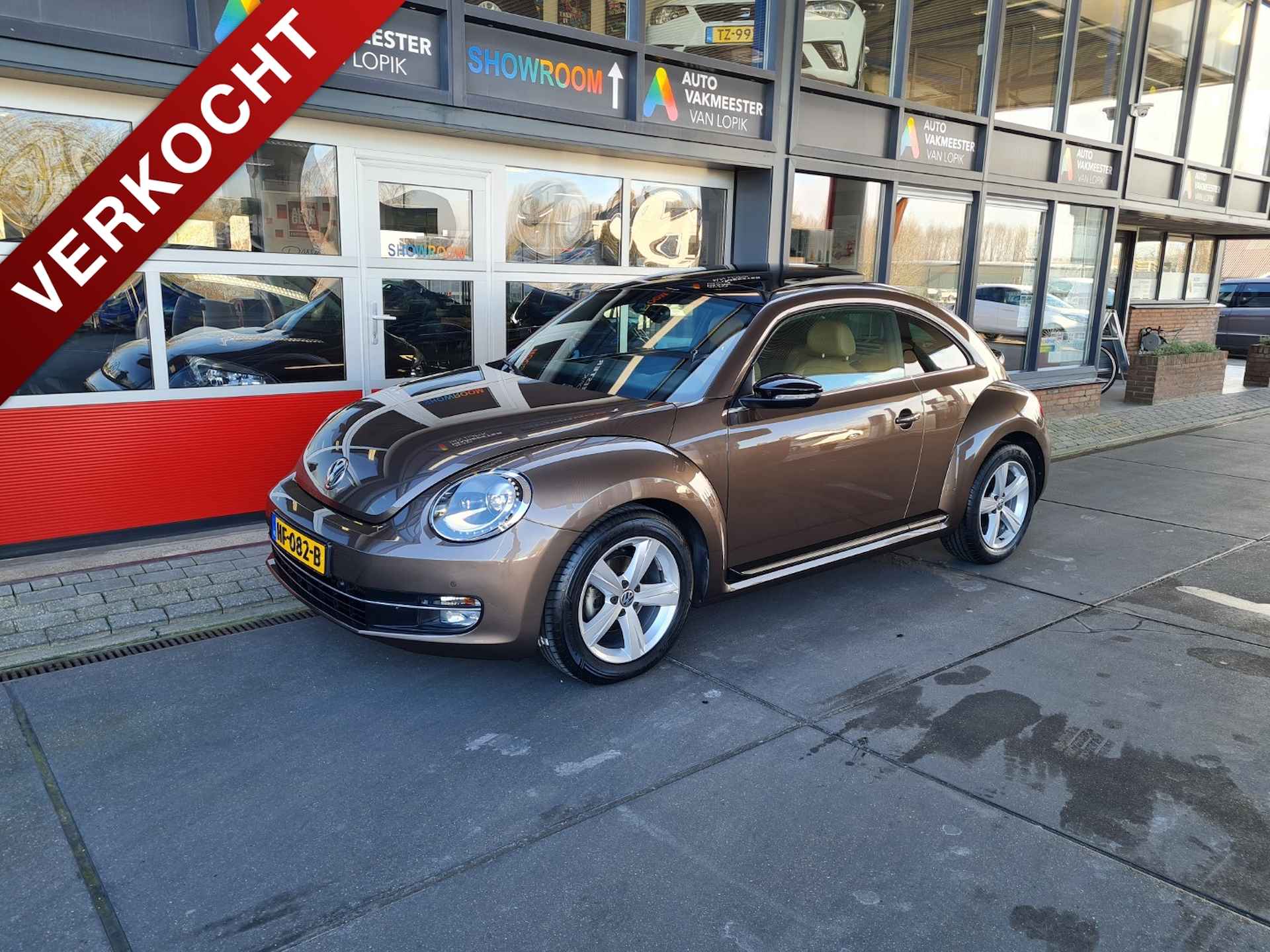 Volkswagen Beetle 1.4 TSI 110KW DSG Sport Pano / open dak Leder 1e eign. All-in prijs + 12 mnd garantie