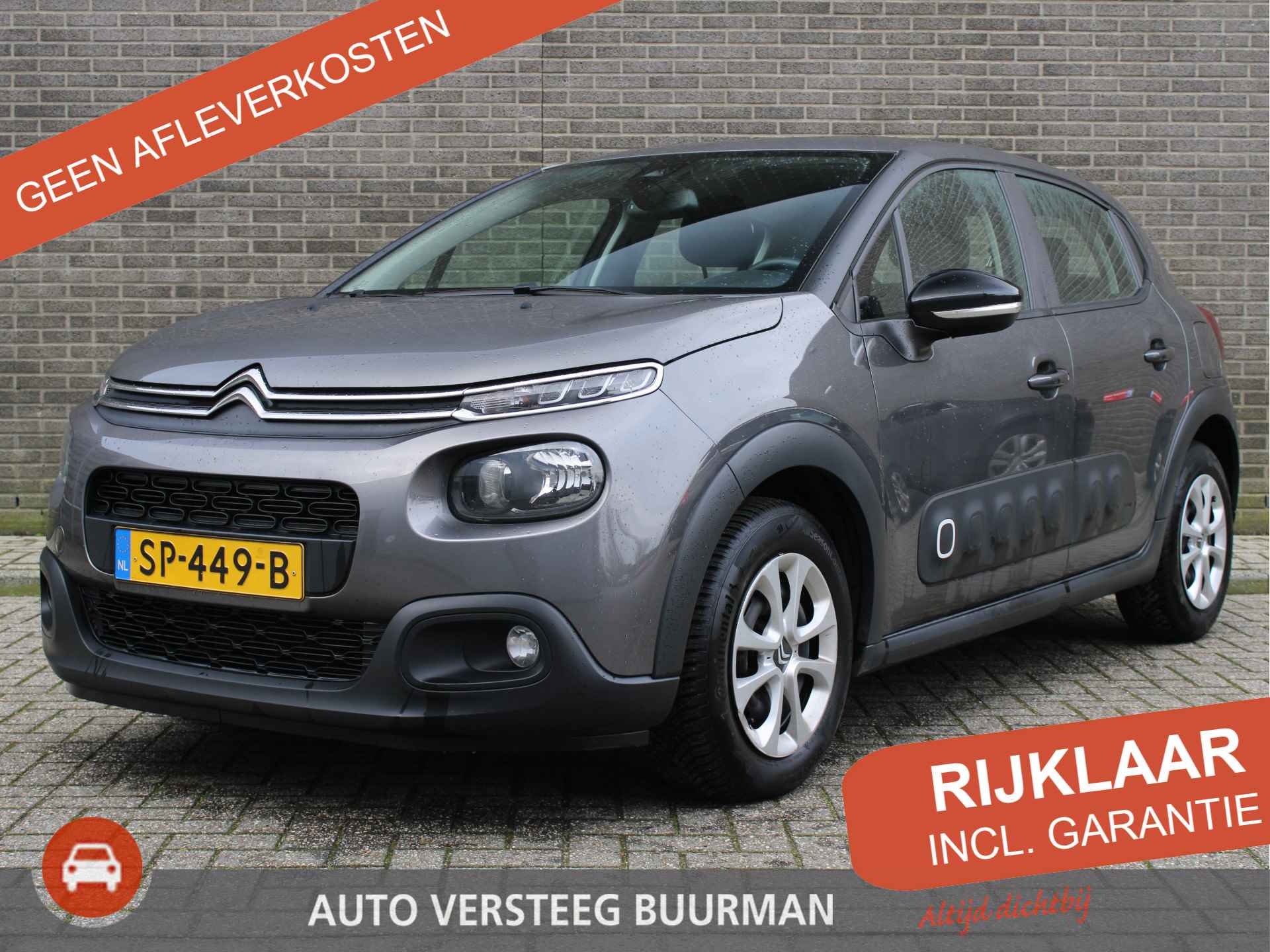 Citroën C3 1.2 PureTech S&S Feel Automaat Cruise/Climate control, Navigatie, Apple carplay/Android auto, - 1/27