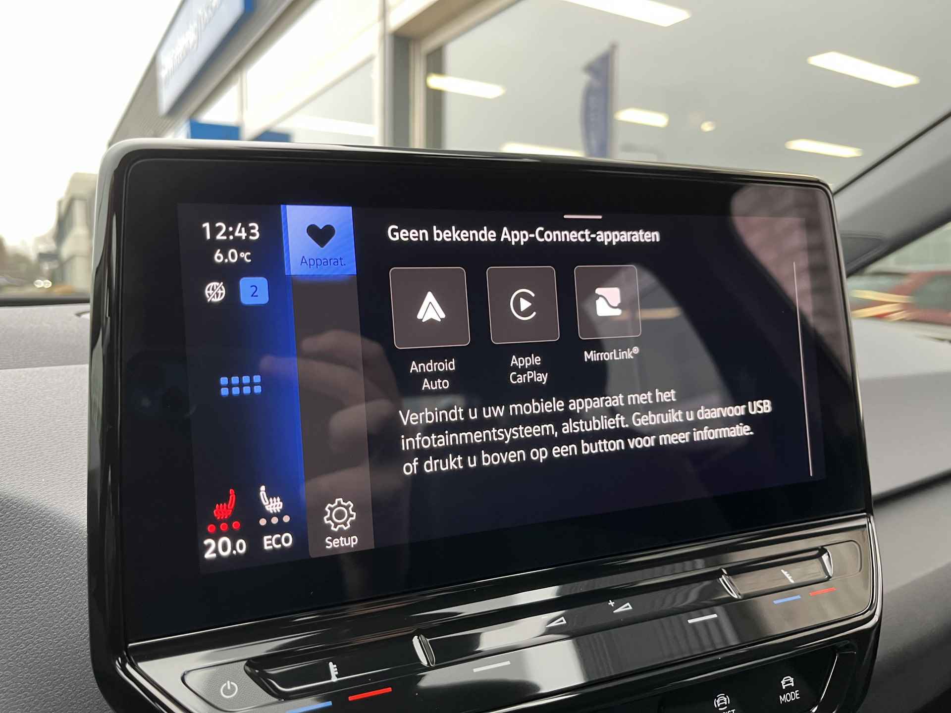 Volkswagen ID.3 First 58 kWh / AUTOMAAT/ ADAPT. CRUISE/ NAVI/ APP-CONNECT/ DAB/ STUUR & STOELVERWARMING/ PARK. SENSOREN - 19/44