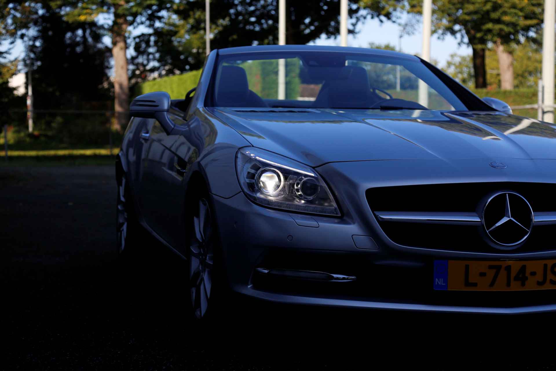 Mercedes-Benz SLK 350 306PK Prestige Plus Aut.*Perfect Onderh.*Apple Carplay-Android/Nekverw./stoelverw./Elek. Kap/Memorie/Keyless Entry+Go//LED/C - 22/55