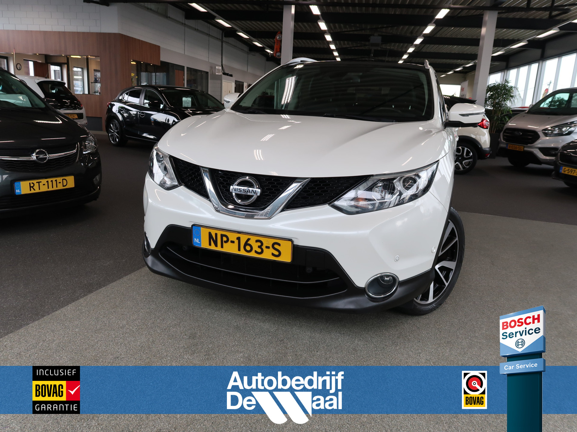 Nissan QASHQAI 1.2 Tekna LEDER/360/CAMERA/KEYLESS/19INCH/PANODAK