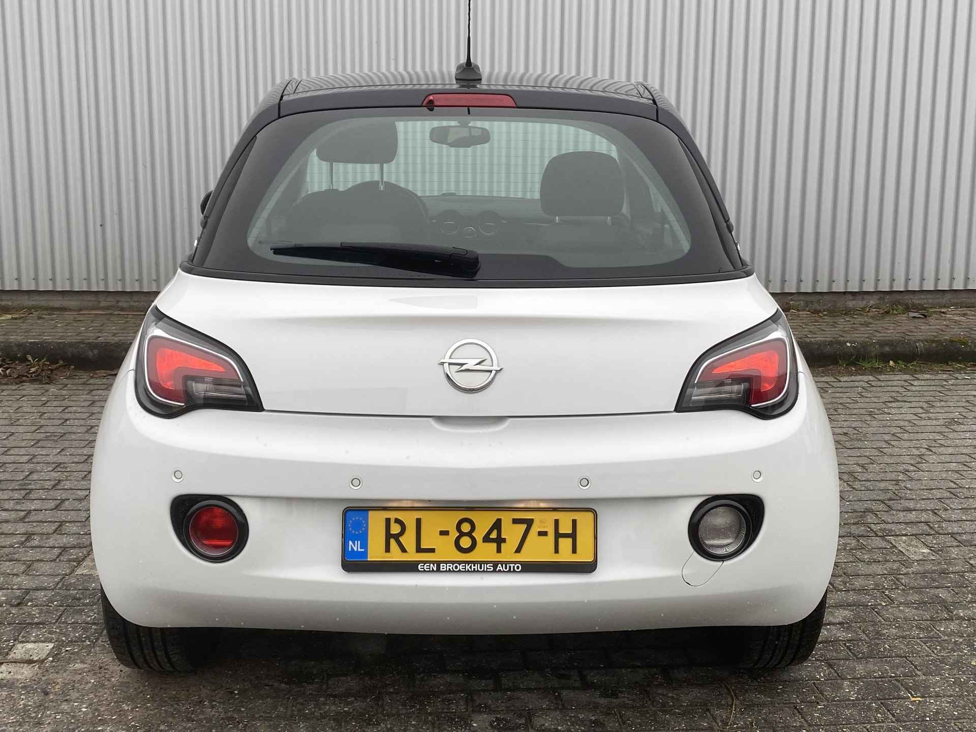 Opel ADAM 1.0 90pk Turbo Jam | Nette auto! | Parkeersensoren | Zwart dak| Carplay | Cruise control | - 5/19