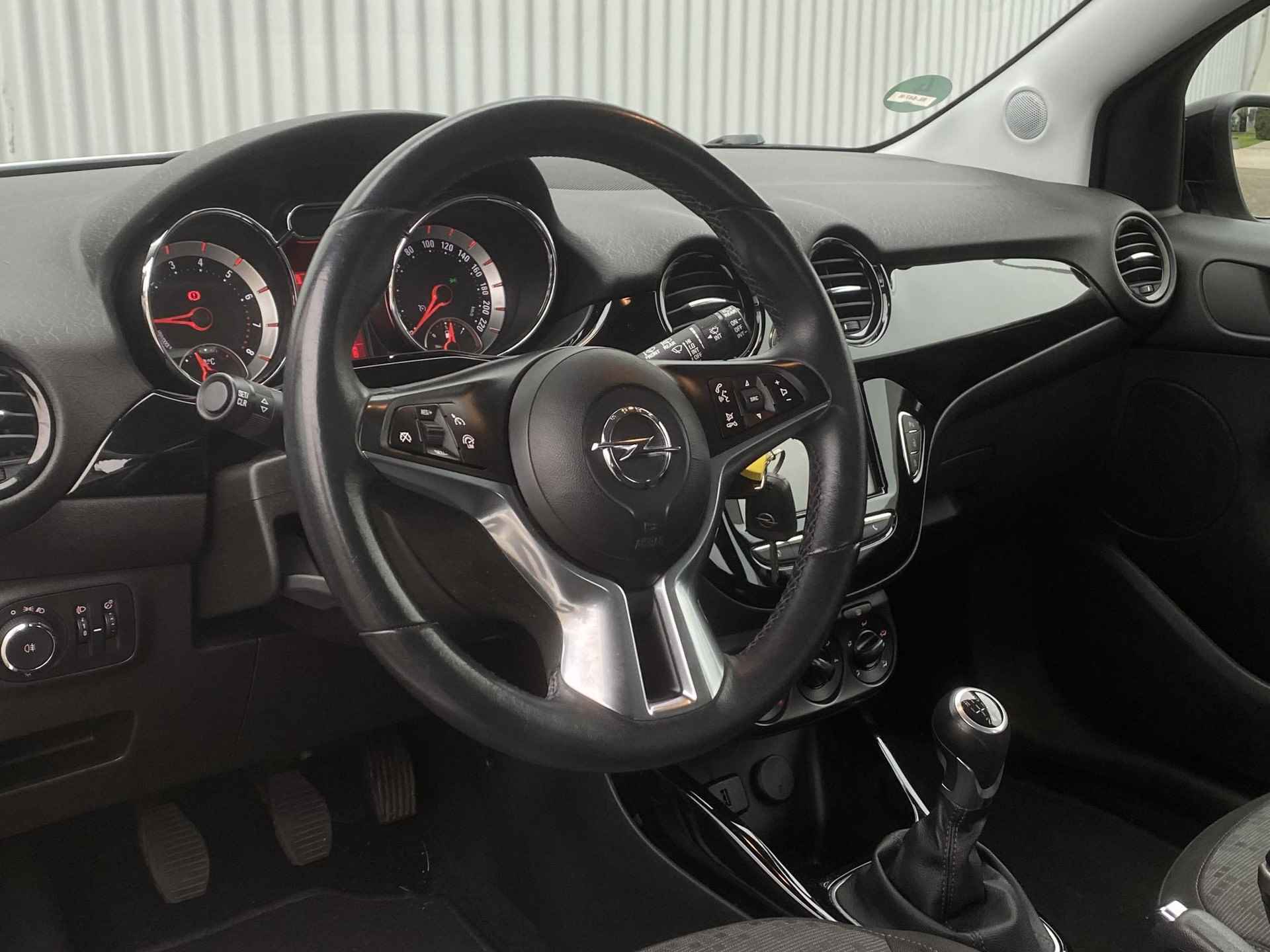 Opel ADAM 1.0 90pk Turbo Jam | Nette auto! | Parkeersensoren | Zwart dak| Carplay | Cruise control | - 6/19