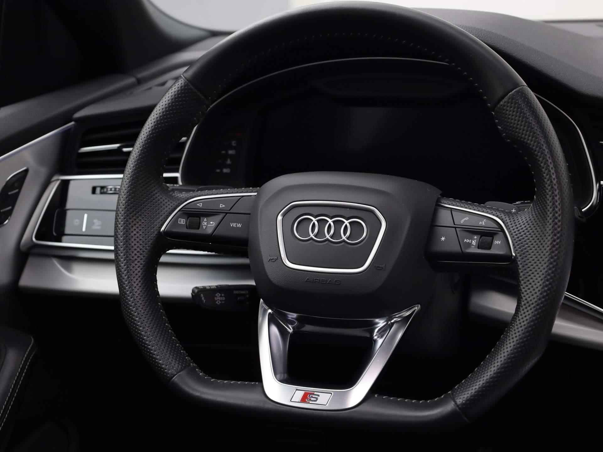 Audi Q8 50 TDI/287PK Quattro S Line | ABT Pakket | Panoramadak | Leder | Trekhaak | ACC + Side Assist | - 45/52