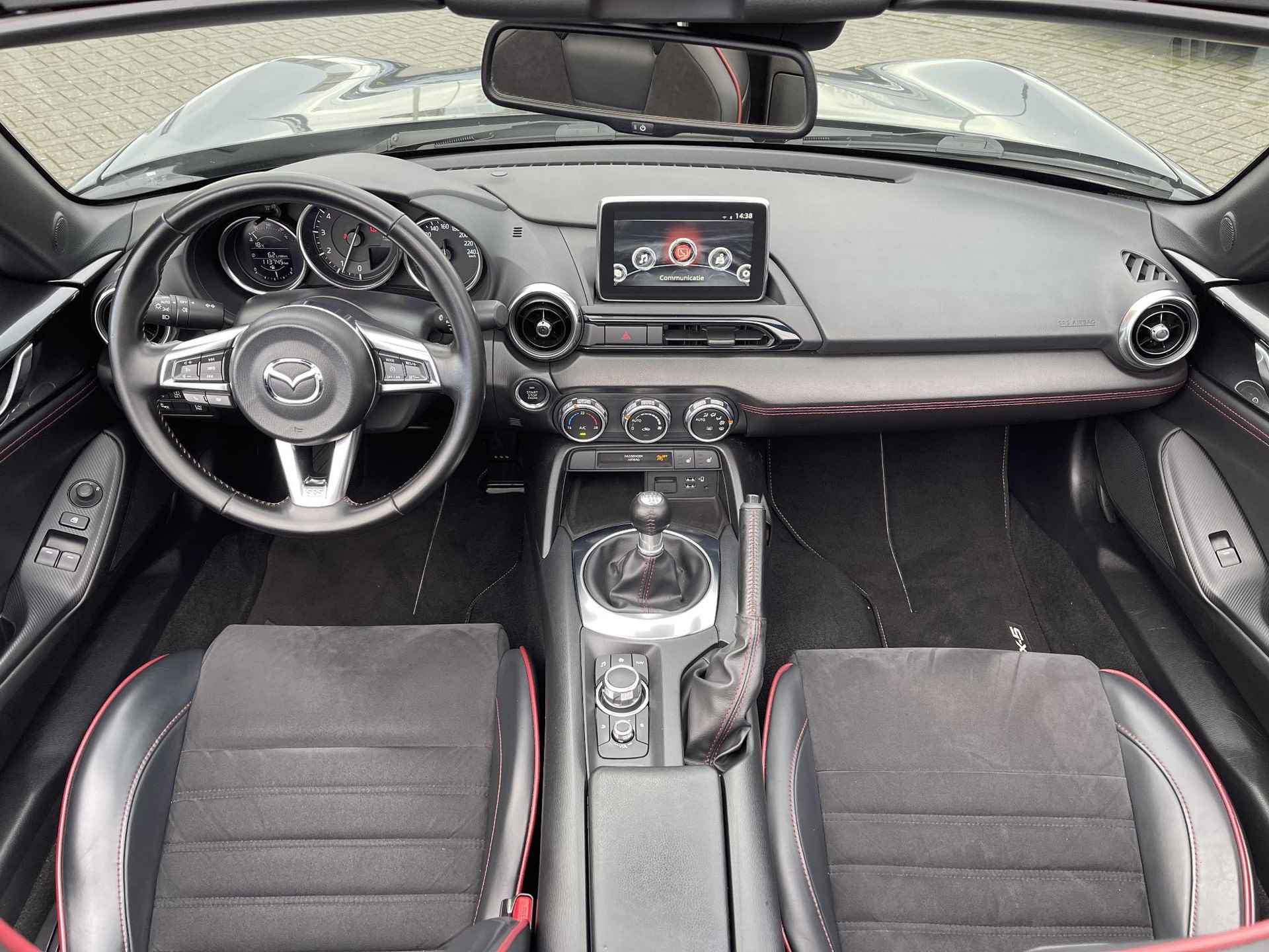 Mazda MX-5 2.0 SkyActiv-G 160 GT-M Sports Pack | Navigatie | Parkeersensors | Recaro Sportstoelen verwarmd | Cruise control | Rijklaarprijs! - 12/30