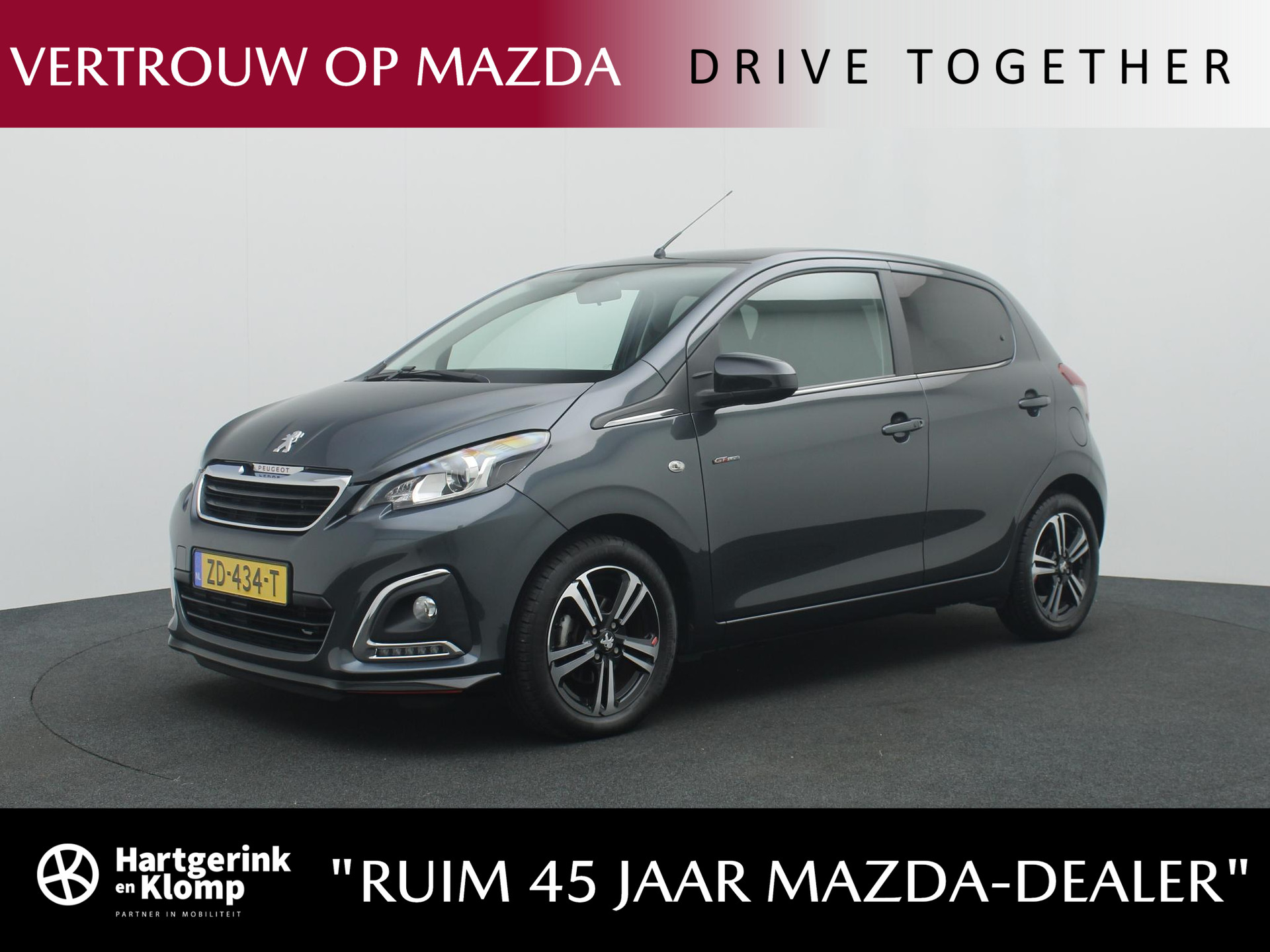 Peugeot 108 1.0 e-VTi GT-Line | volledig onderhouden | Achteruitrijcamera | Climate Control | Keyless Entry