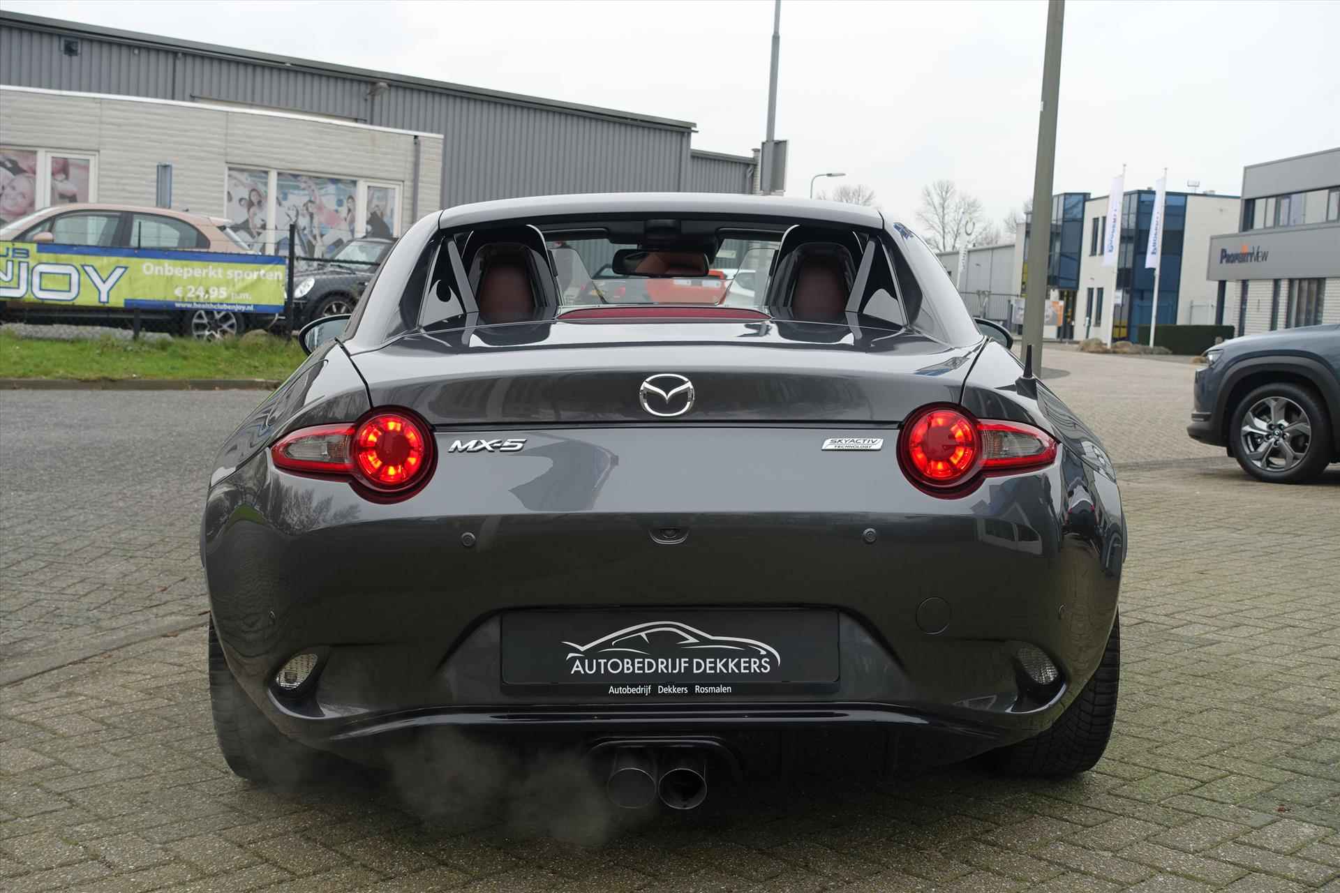 Mazda MX5 RF 2.0 Skyactiv-G 184pk i-ELOOP GT-M | CAMERA | LEDER | STOELVERW - 6/23