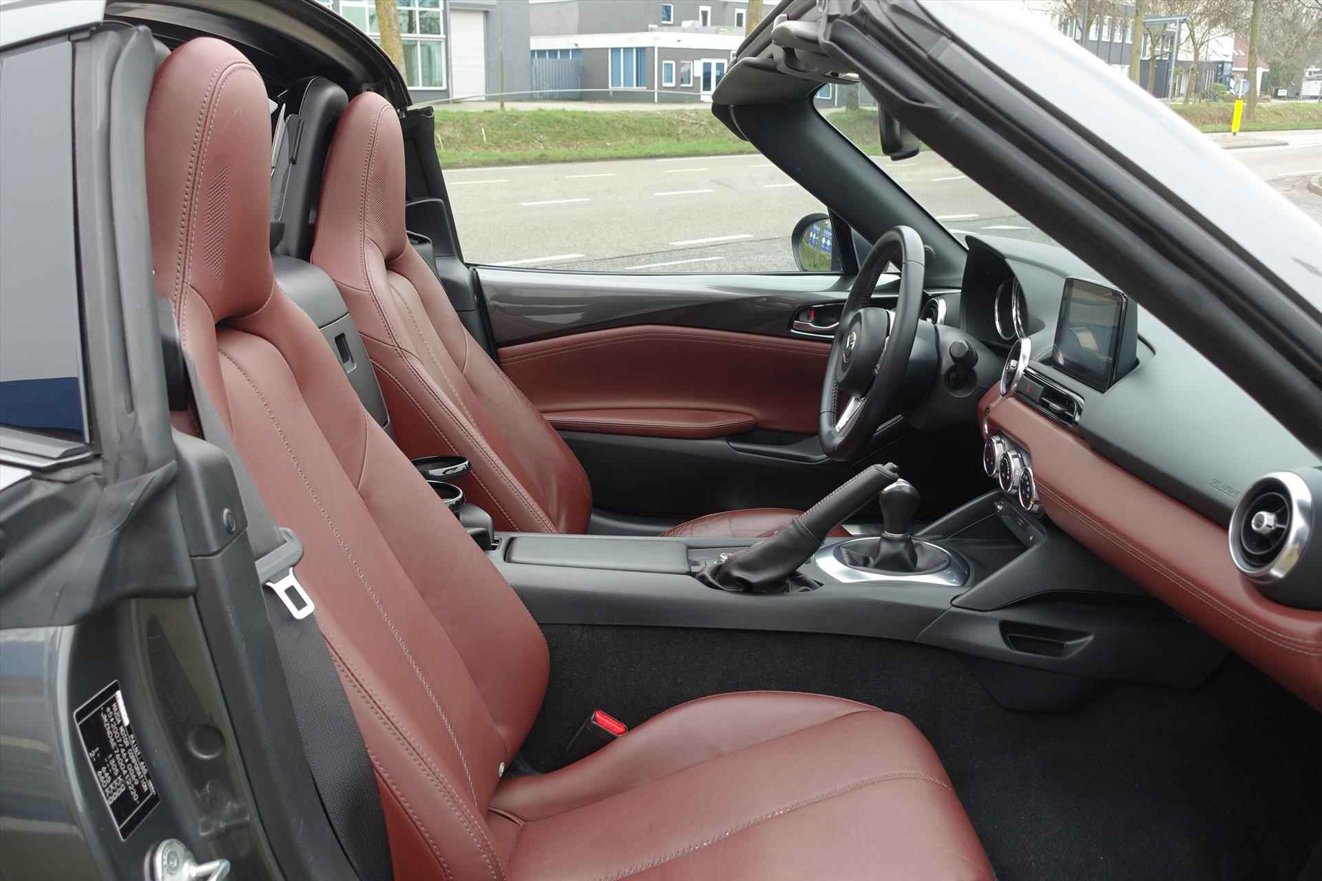 Mazda MX5 RF 2.0 Skyactiv-G 184pk i-ELOOP GT-M | CAMERA | LEDER | STOELVERW - 8/23