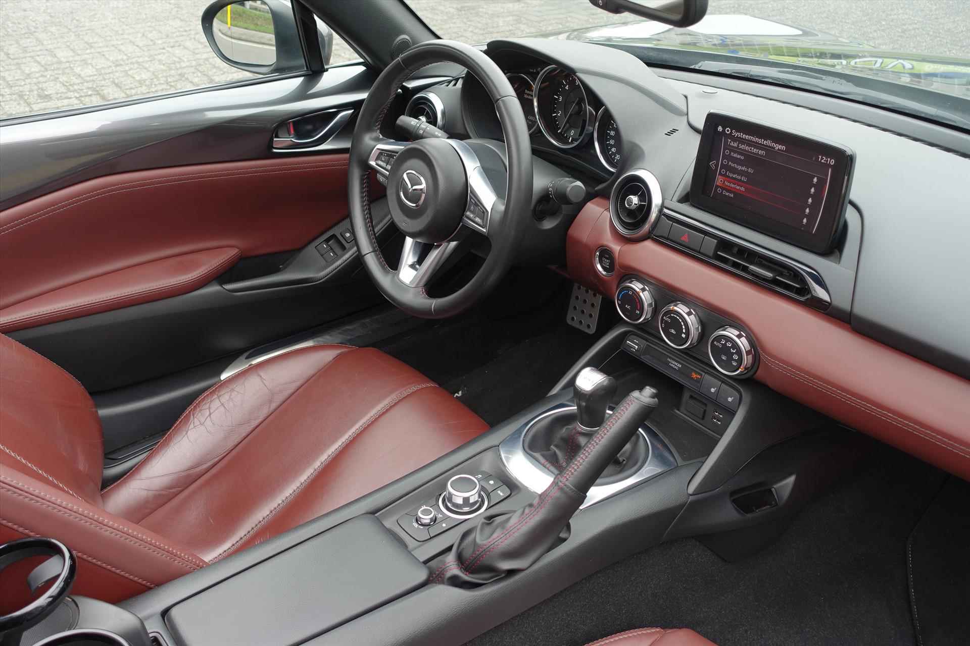 Mazda MX5 RF 2.0 Skyactiv-G 184pk i-ELOOP GT-M | CAMERA | LEDER | STOELVERW - 9/23