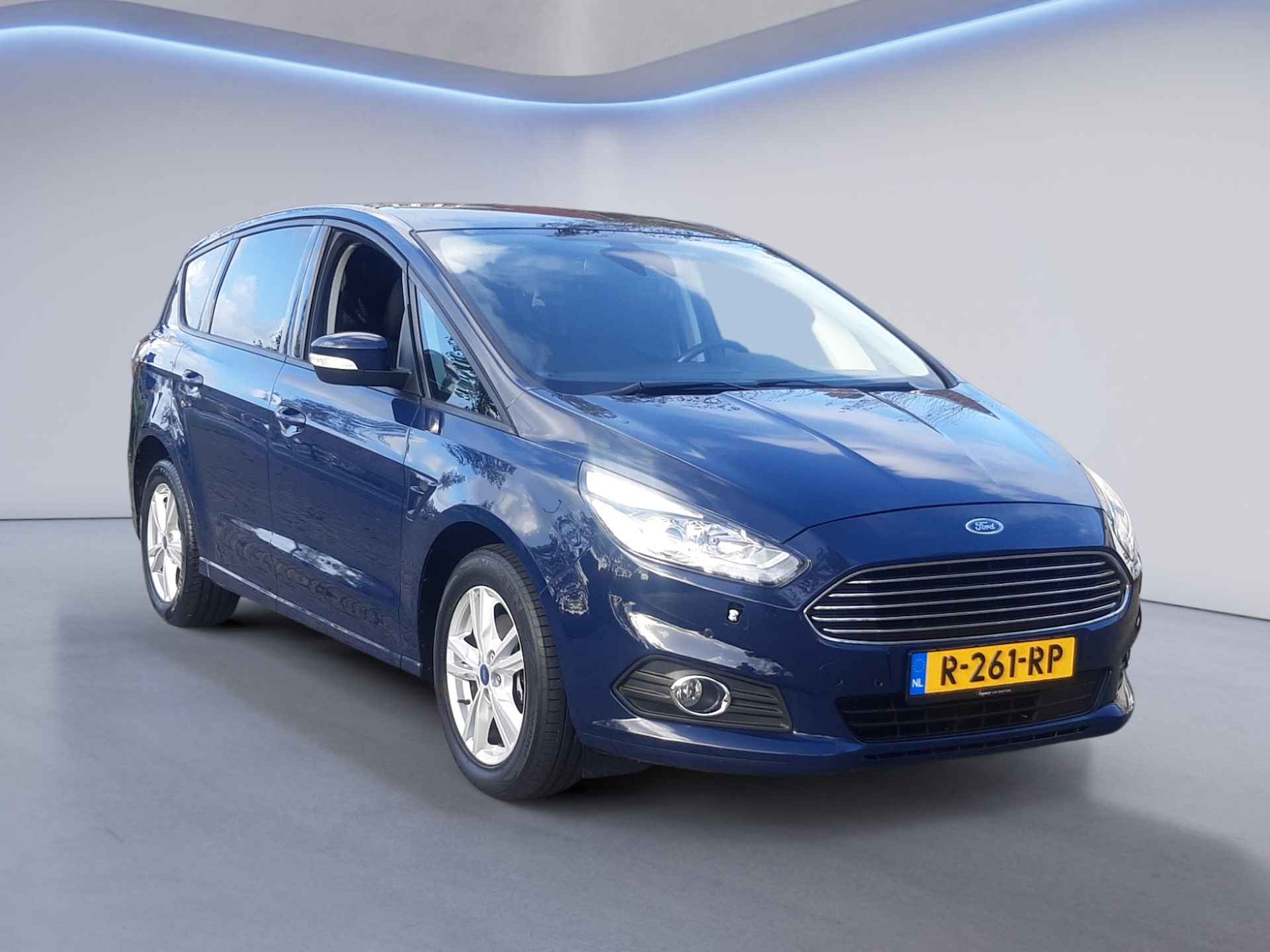 Ford S-Max 1.5 ST-Line (161 PK) Keurig-Onderh, 12-Mnd-BOVAG, 7-Pers, Trekhaak, Navigatie/Apple-Carplay/Android-Auto, Cruisecontrol, Parkeersensoren-V+A, Keyless-Entry/Start, Achteruitrijcamera, Stoelverwarming, Sportstoelen, Lm-Velgen-17Inch, Privacy-Glas - 15/30