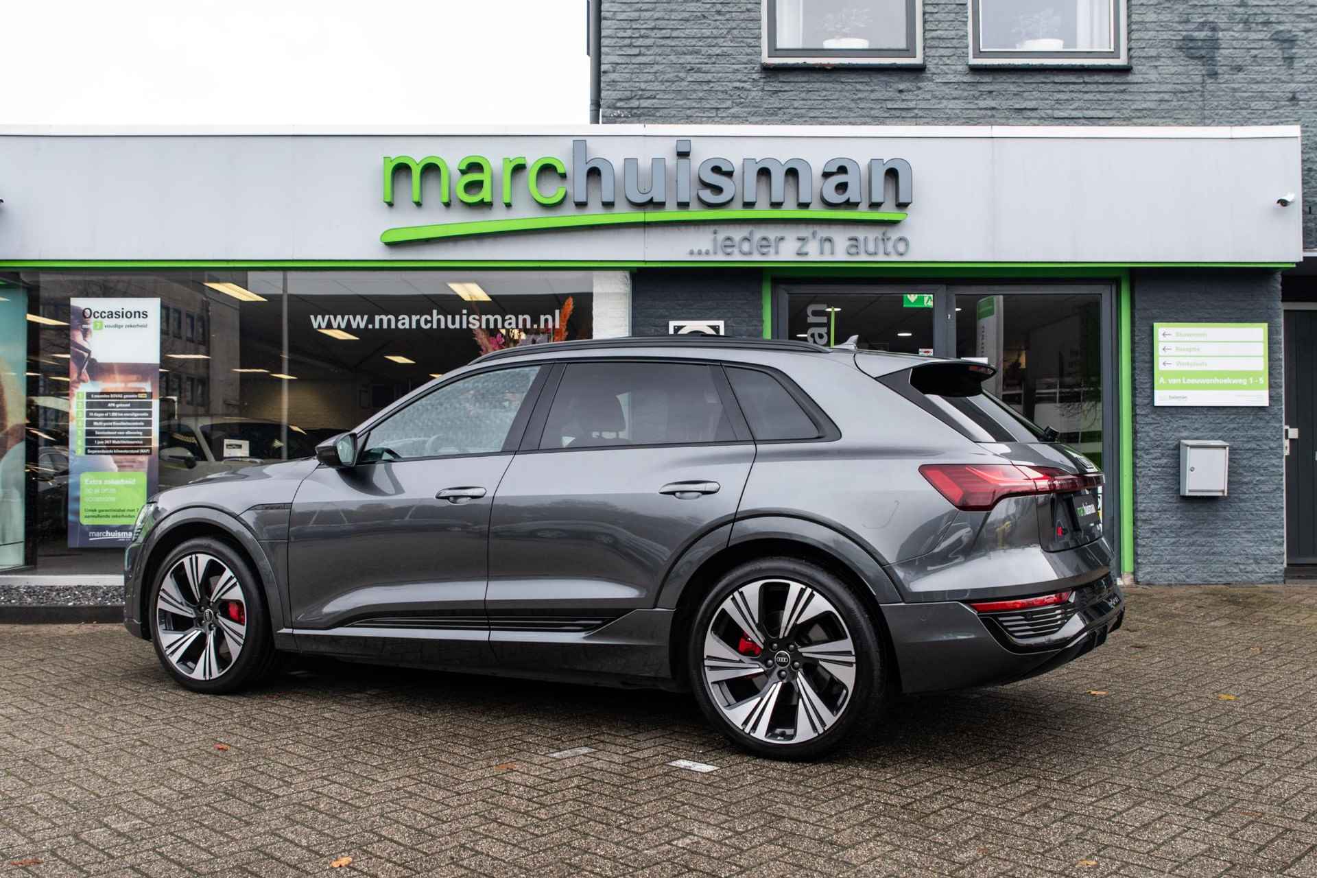 Audi Q8 e-tron 50 quattro S Edition 95 kWh / S-LINE / PANODAK / 22 INCH - 7/57