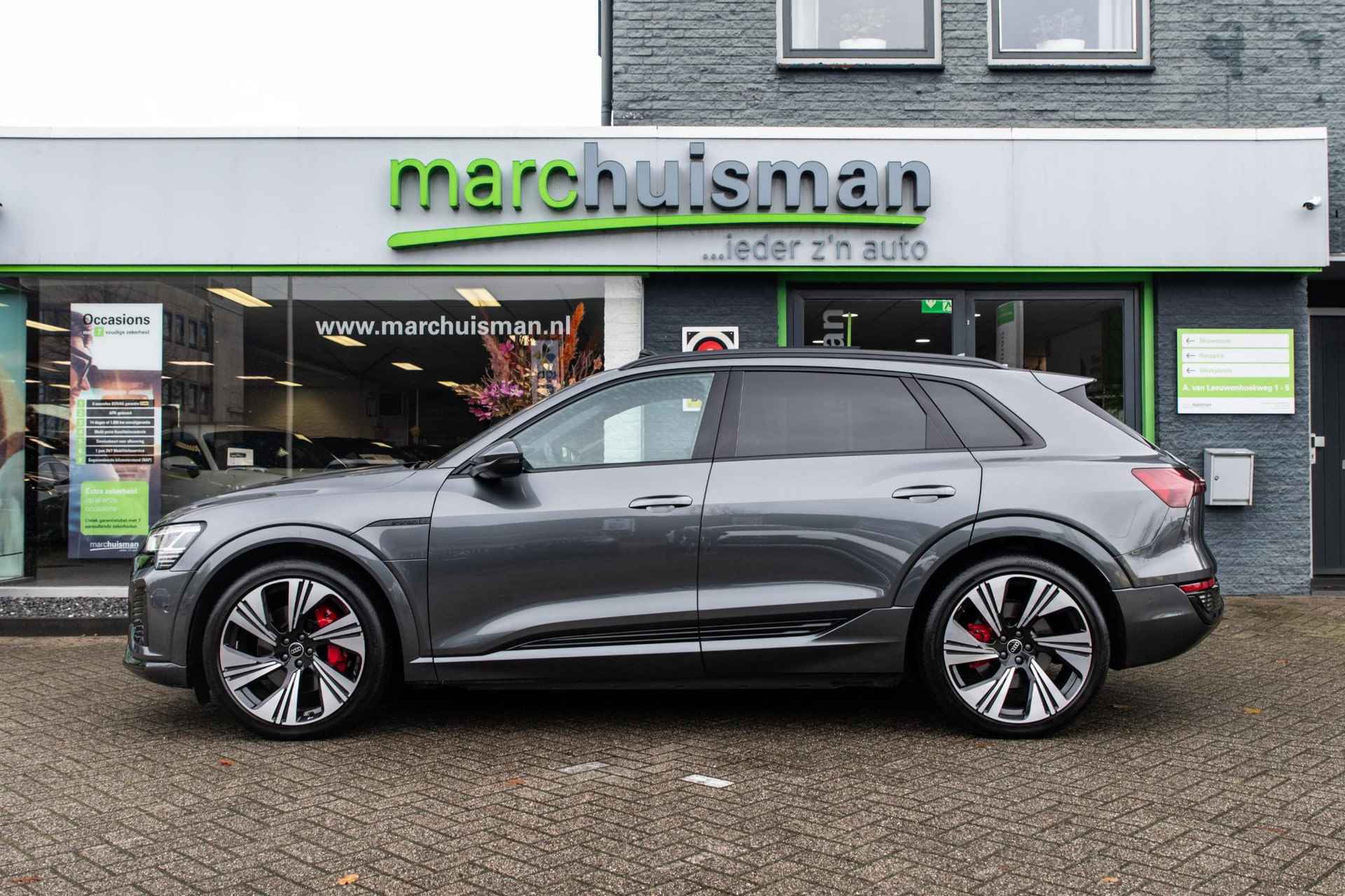 Audi Q8 e-tron 50 quattro S Edition 95 kWh / S-LINE / PANODAK / 22 INCH - 18/57