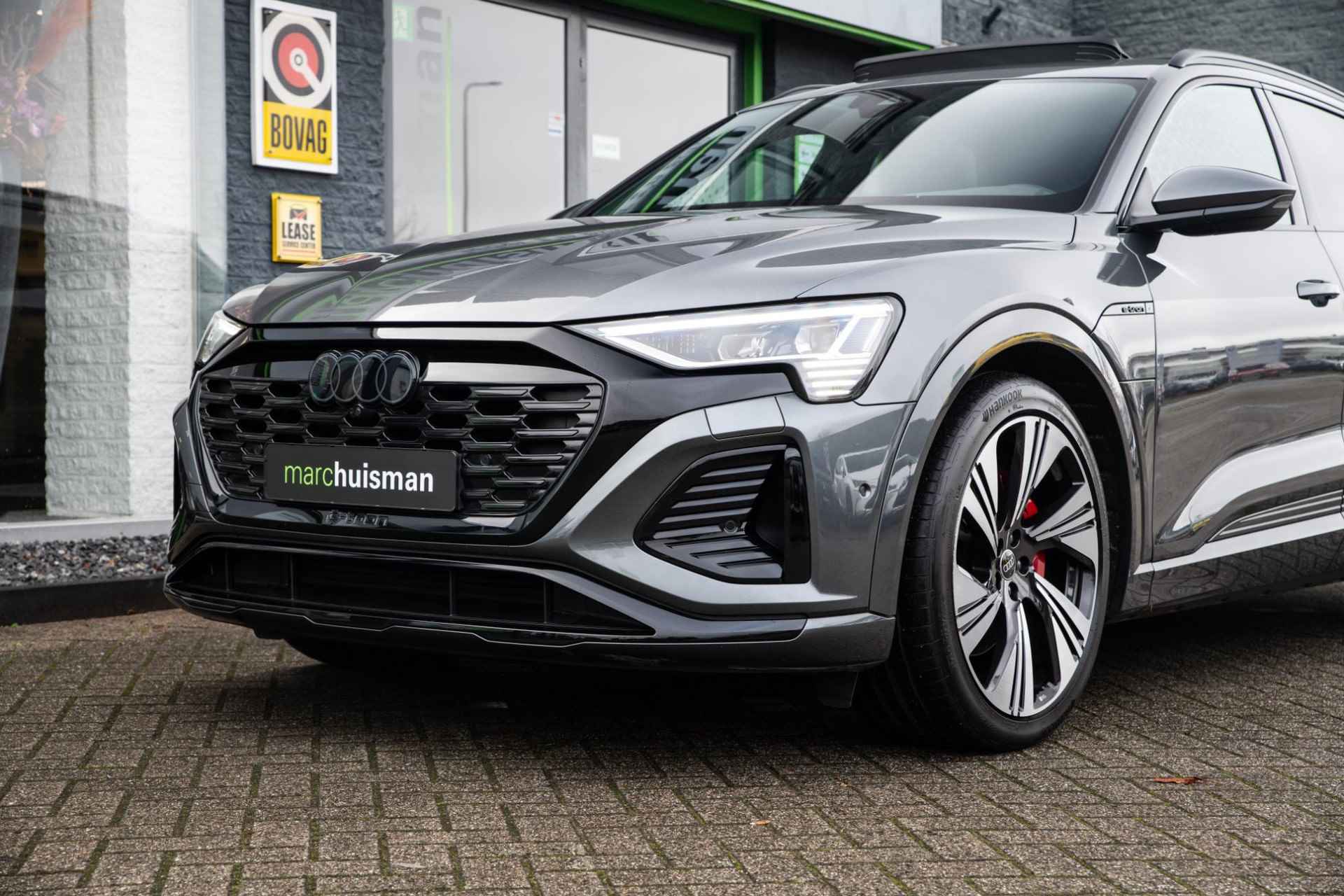 Audi Q8 e-tron 50 quattro S Edition 95 kWh / S-LINE / PANODAK / 22 INCH - 35/57