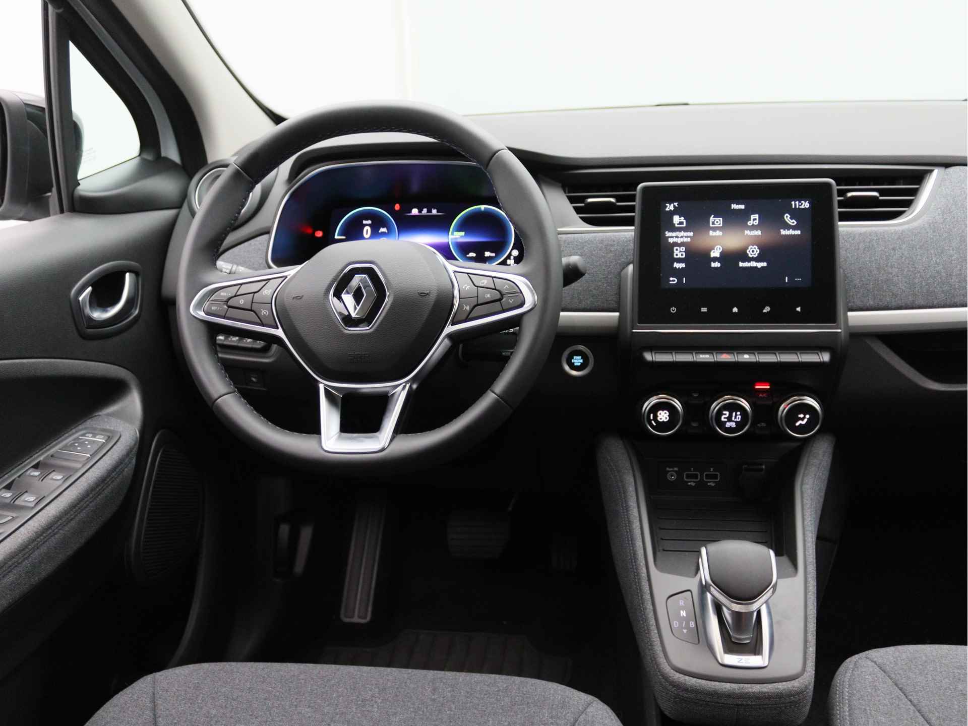 Renault ZOE R110 Limited 50 KOOPBATTERIJ Carplay | Climate | Parksens. a. | 16" Velgen - 29/34