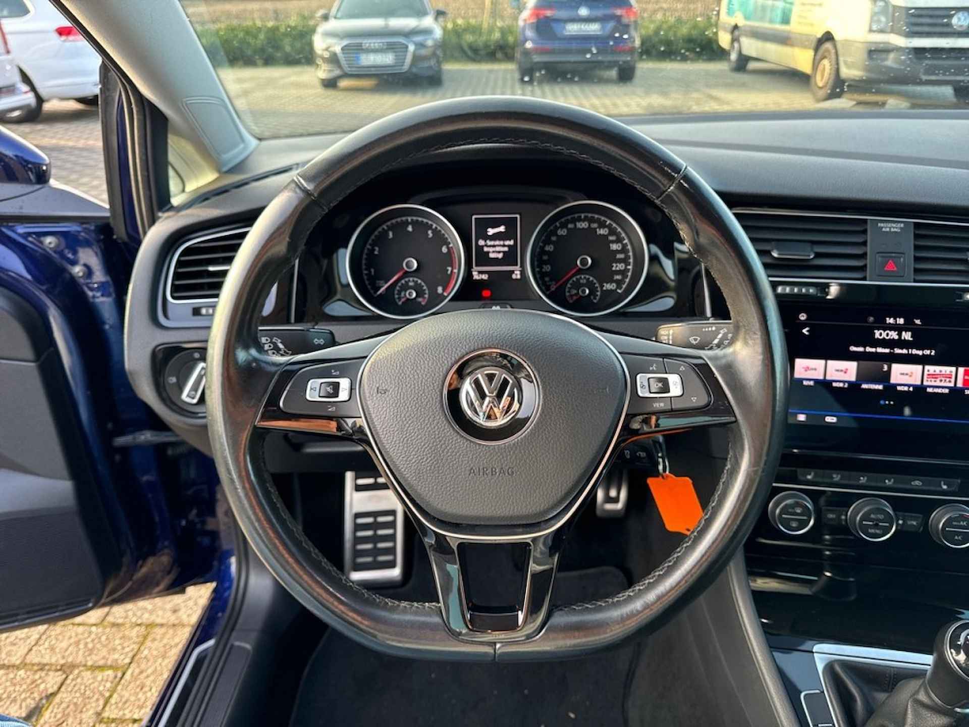 VOLKSWAGEN Golf 1.0 TSI UNITED NAVI/CARPLAY/PDC/STOELVERW - 13/24