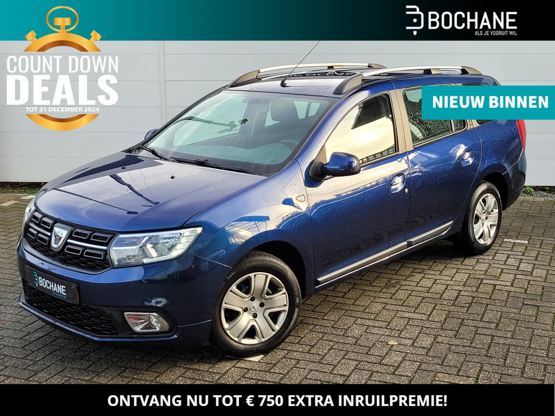 Dacia Logan MCV 0.9 TCe Laureate | Airco | Cruise Control | Dealer Onderhouden!