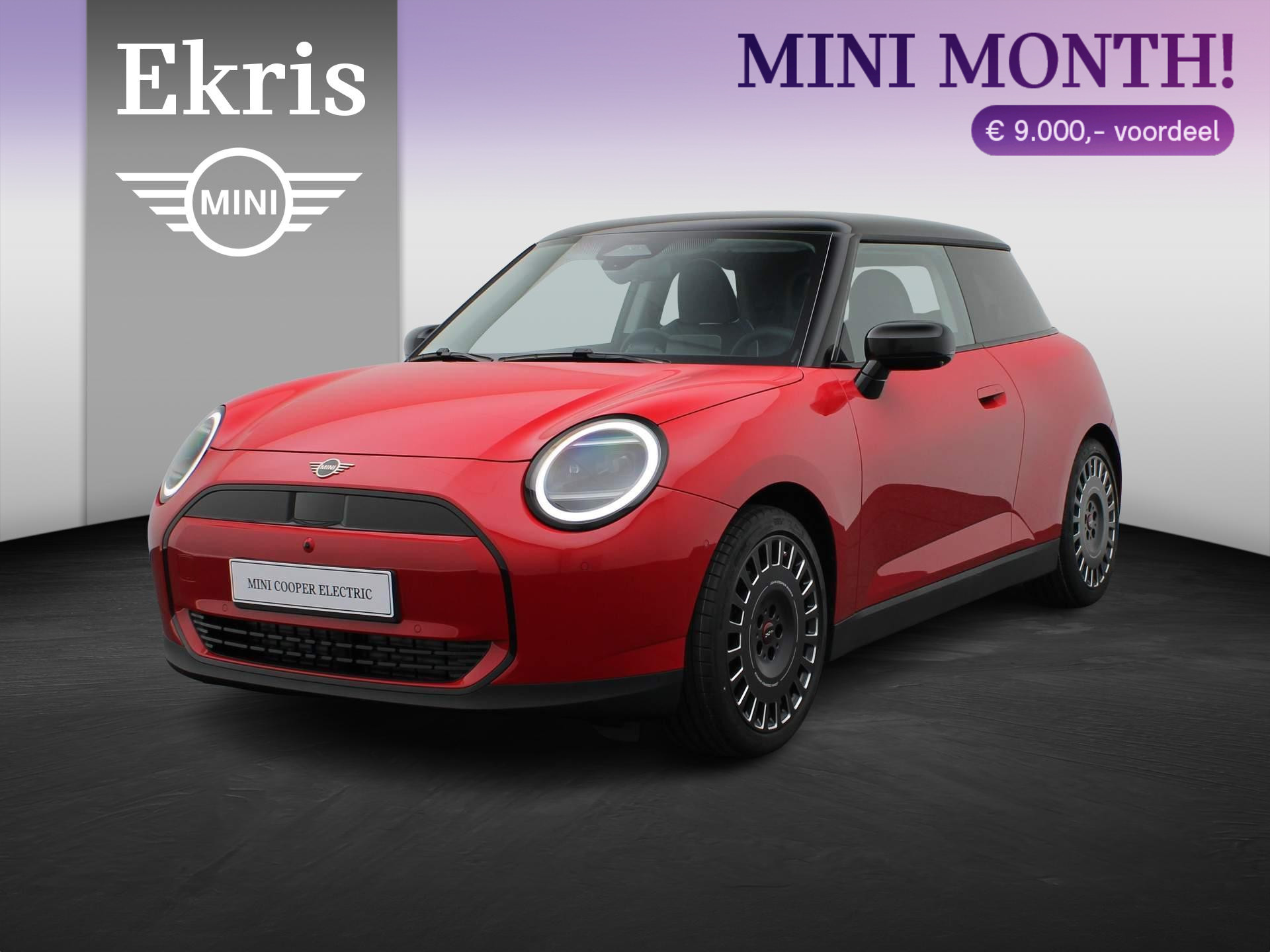 MINI 3-deurs E | Classic Trim + Package L + 18" Originele JCW Wielset