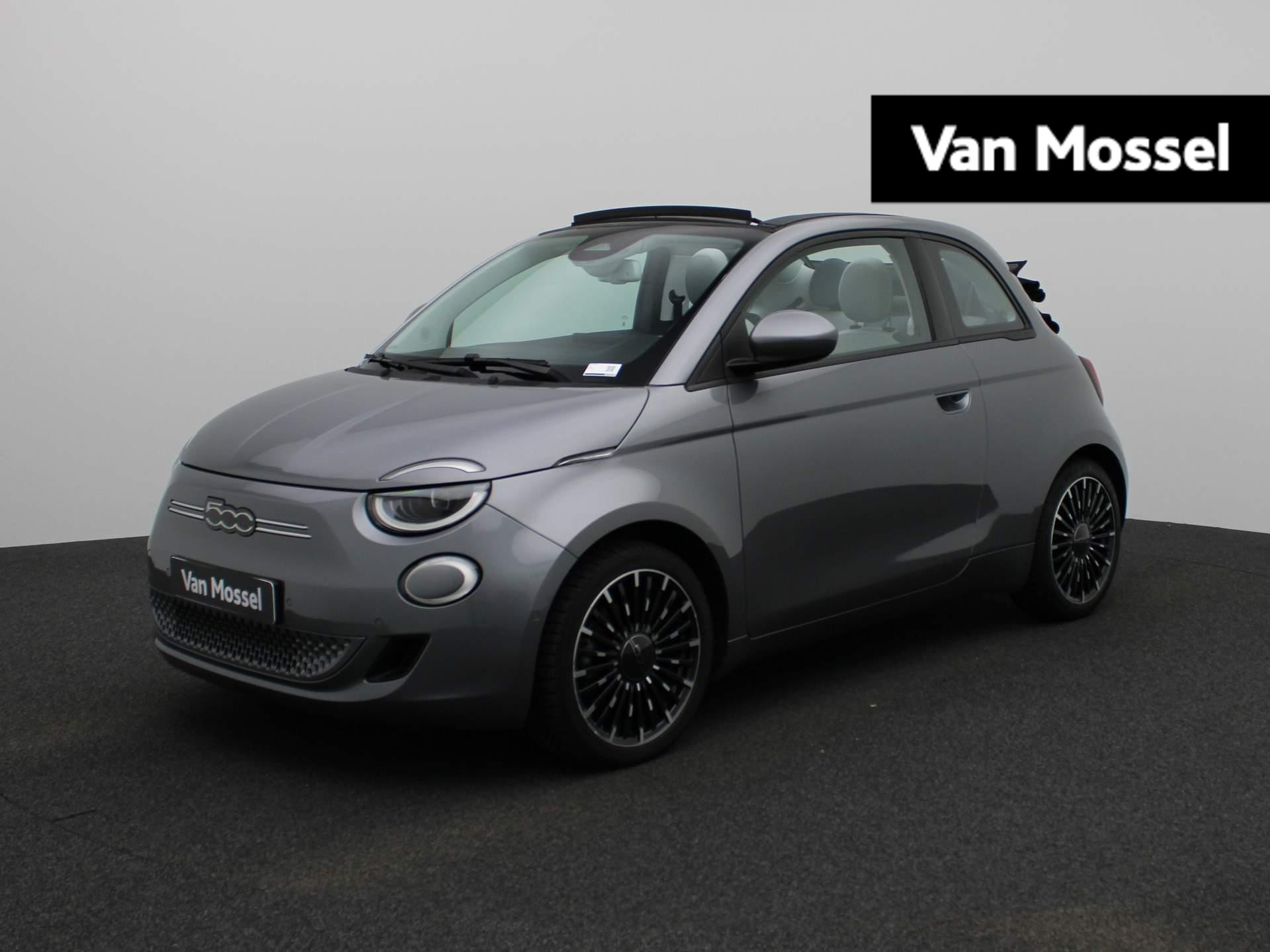 Fiat 500 C Icon 42 kWh | Adaptieve Cruise Control | Blind Spot Warning | Camera | Climate Control | 16" LMV | LED-verlichting