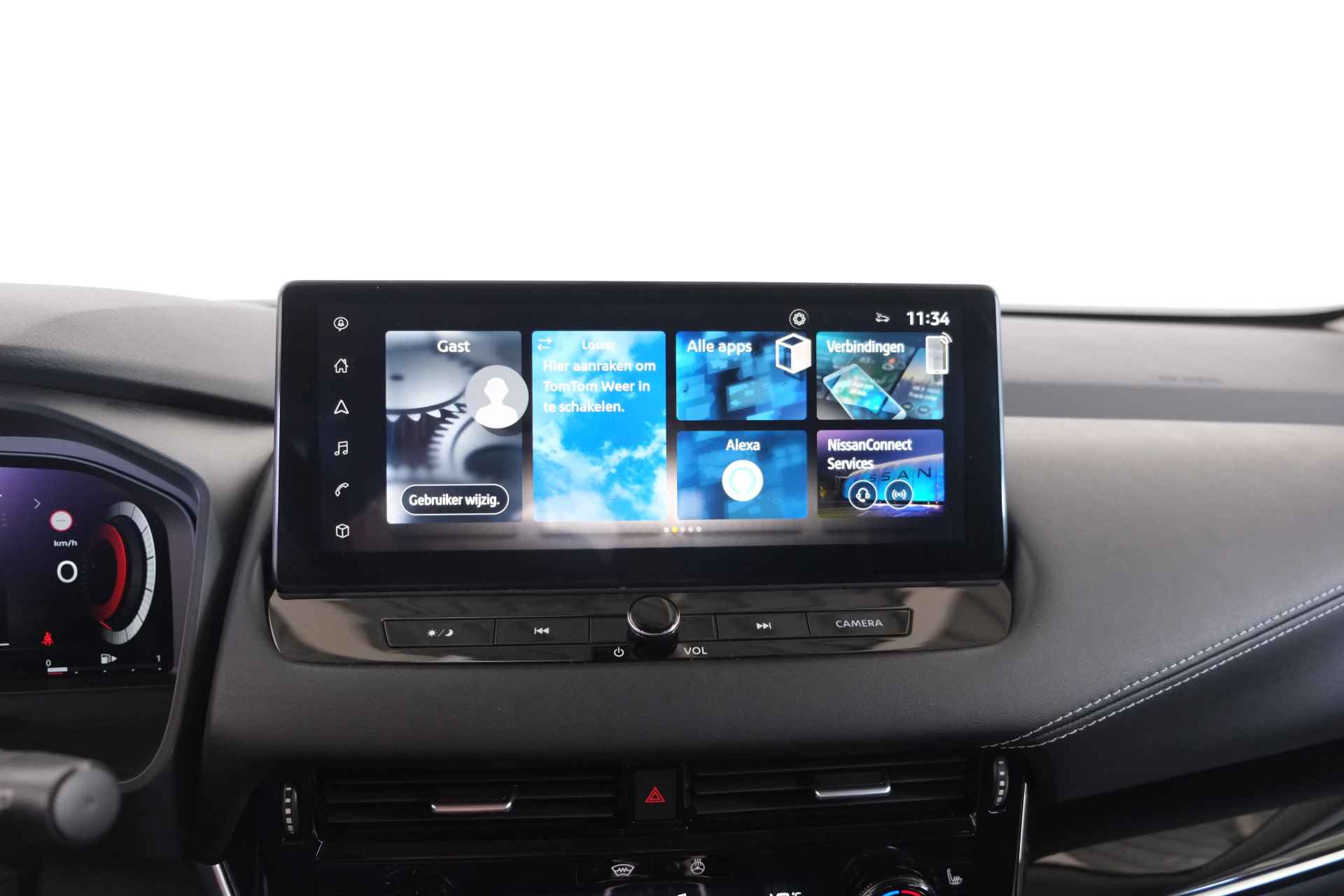 Nissan QASHQAI 1.3 MHEV Xtronic N-Connecta Groot Navi / LED / Carplay / ACC / Cam / DAB+ - 22/30