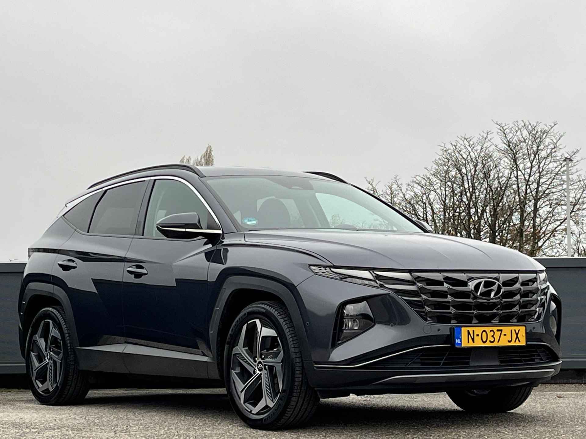 Hyundai Tucson 1.6 T-GDI HEV 230 PK Premium | Trekhaak | Blind-spot View Monitor | Lederen bekleding incl memory | Navigatie & 360o Camera| 1650 kg trekvermogen | - 7/54