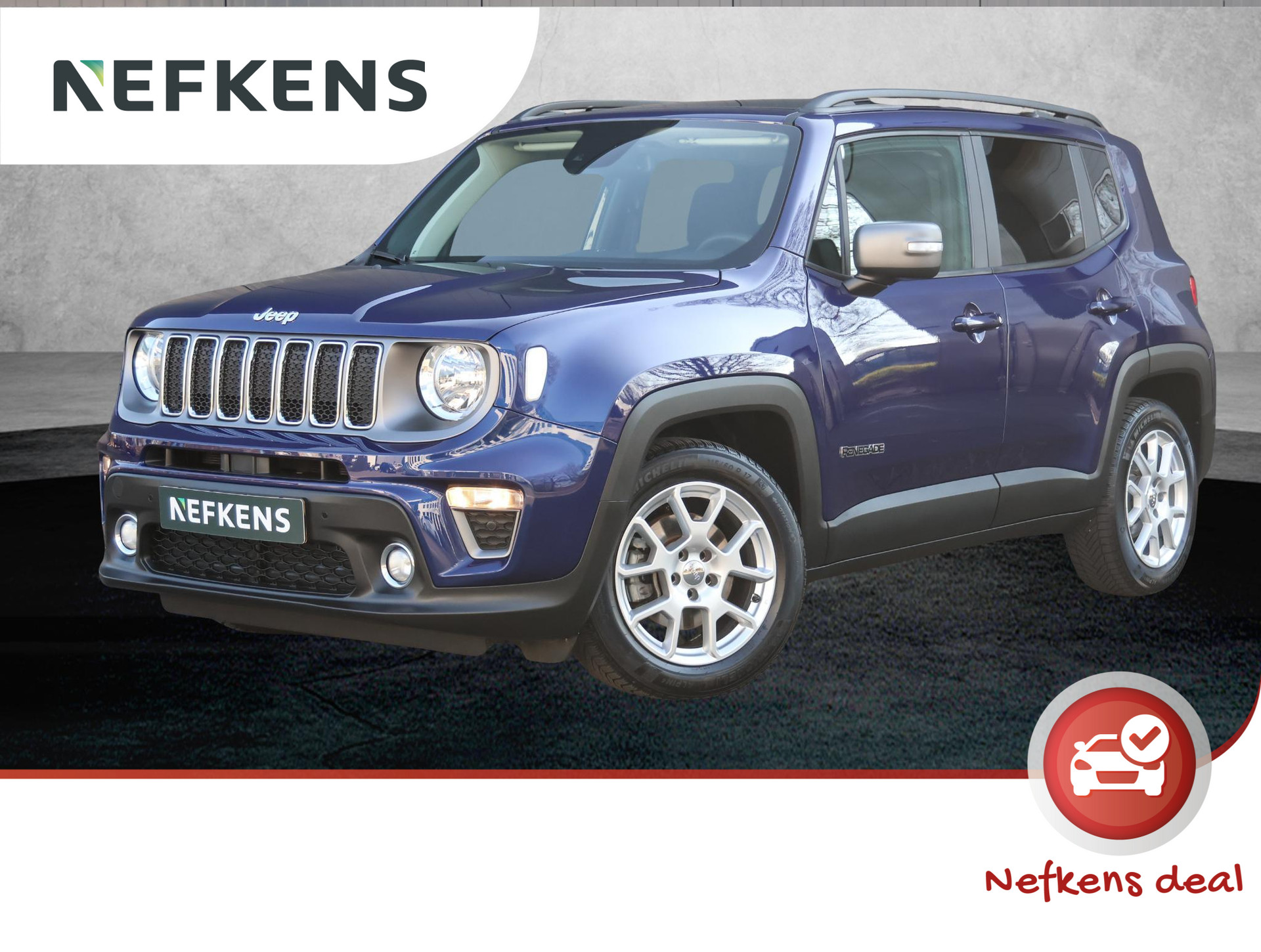 Jeep Renegade 1.3T 150pk Limited Automaat | 1ste eigenaar | Panoramadak | Navigatie | Climate