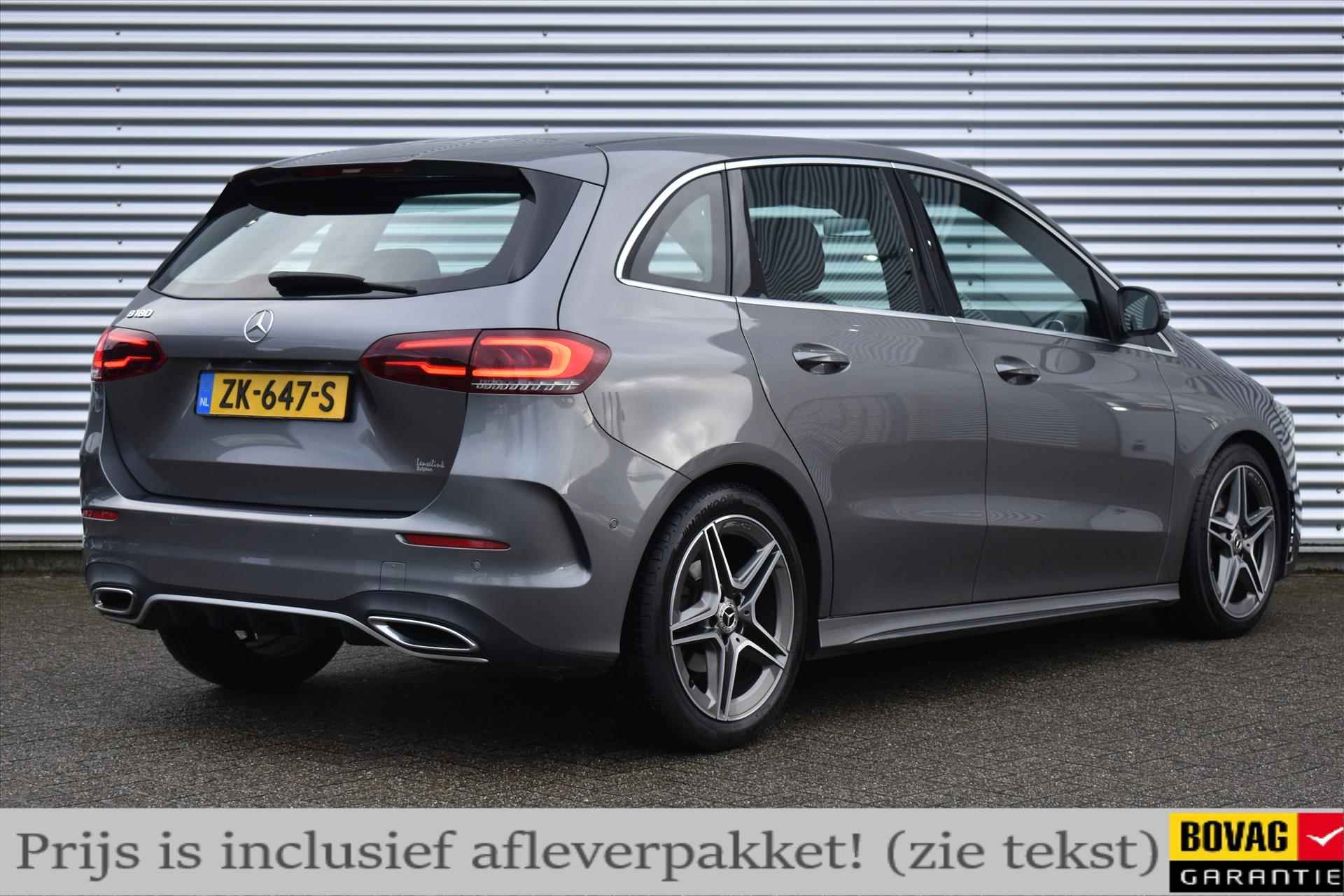 Mercedes B-Klasse B180 Business Solution AMG | Incl. garantie | Camera | Widescreen | Carplay | Elek. achterklep | Puntgaaf | Incl. BOVAG garantie, beurt, APK etc.. - 4/38