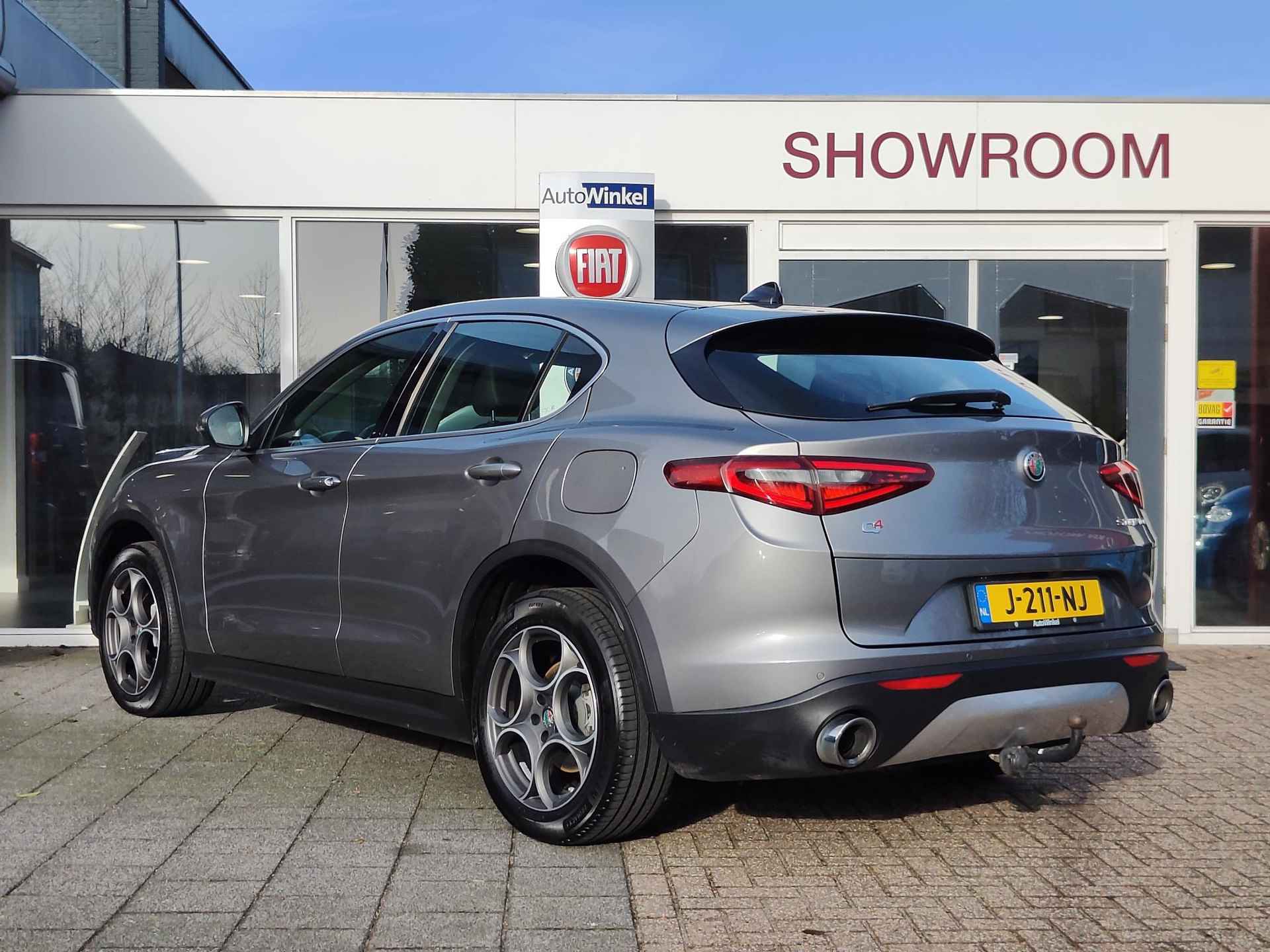 Alfa Romeo Stelvio 2.0 Turbo Aut. AWD 200pk Super | Schuif/Kantel dak | Trekhaak | Leder | Navi | Elek. Stoelen - 5/23