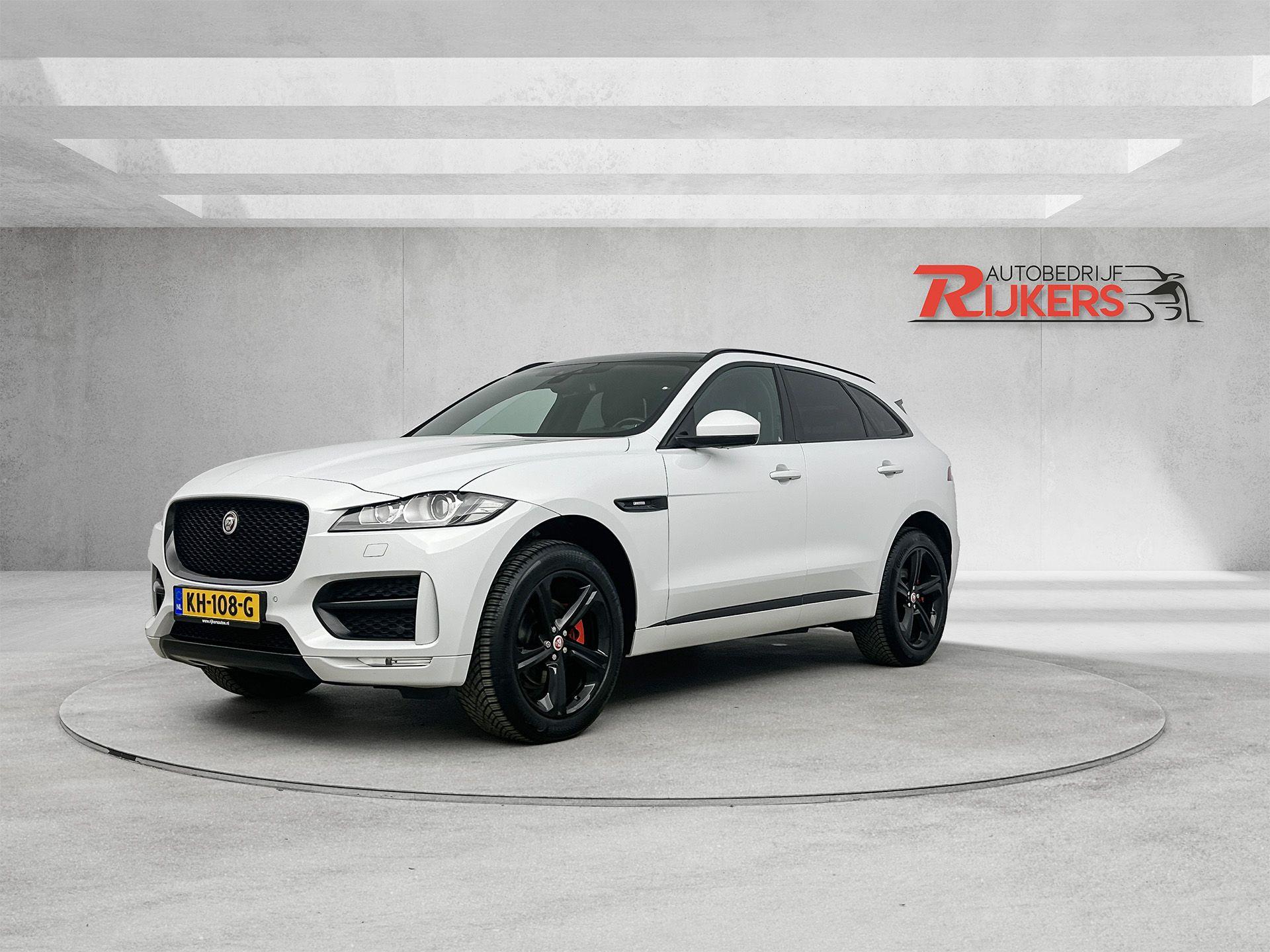 Jaguar F-PACE 2.0 Portfolio AWD 20d,Panodak,Camera,Cruise Contr,Stuur+Stoelverw,Climate Contr,Lane Asist,Navi,Elektr A.klep,Keyles